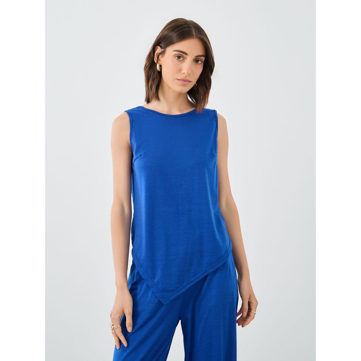 طقم منسق من بنطال بأرجل واسعة مع بلوزة-women-clothing-coordsets-image-2