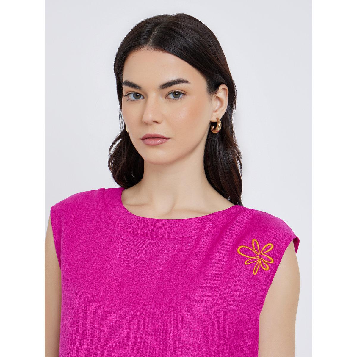 Styli Floral Embroidered Top and Maxi Skirt Co-Ords-women-clothing-coordsets-image-3