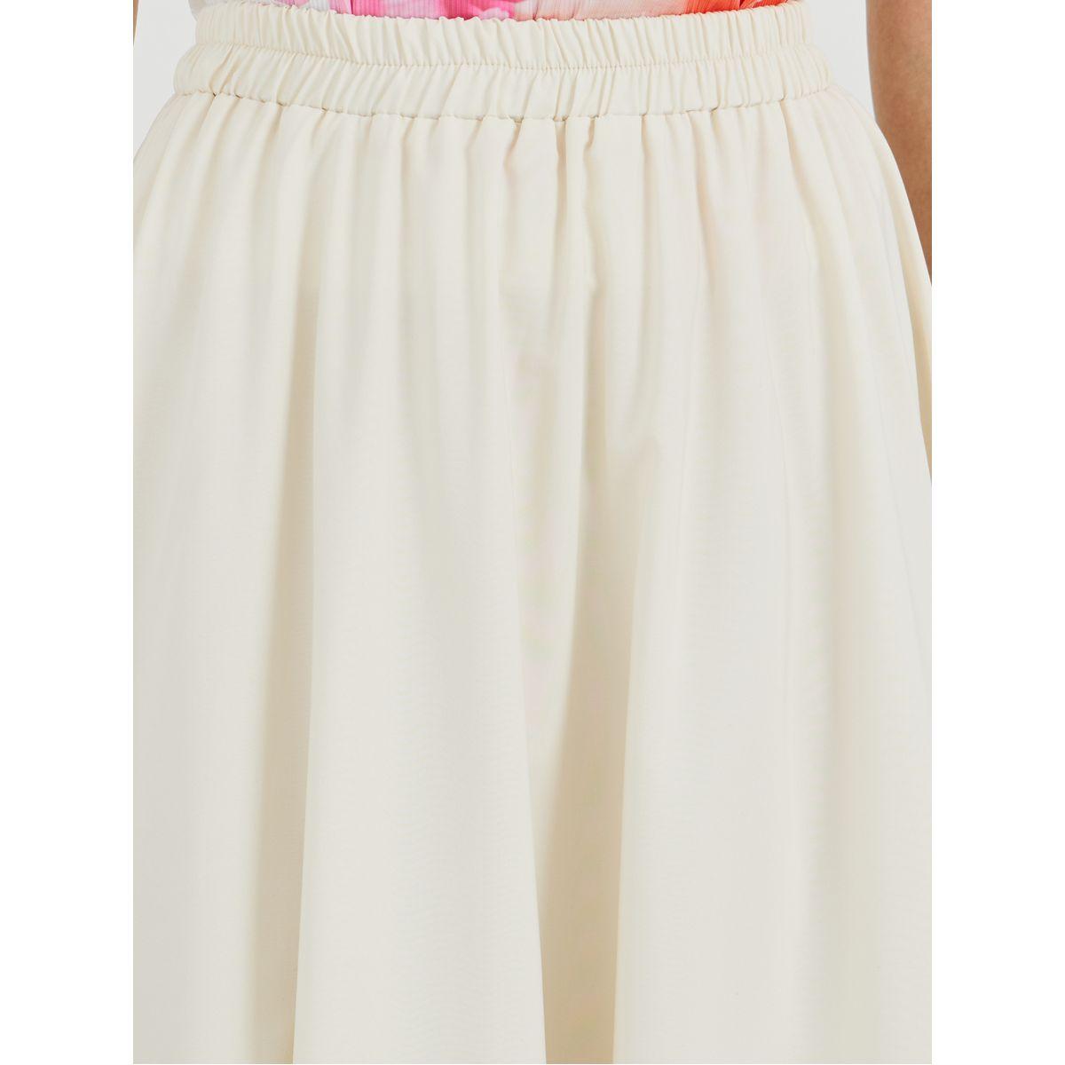 Styli Solid A-Line Maxi Skirt with Balloon Hem-women-clothing-bottoms-skirts-image-3