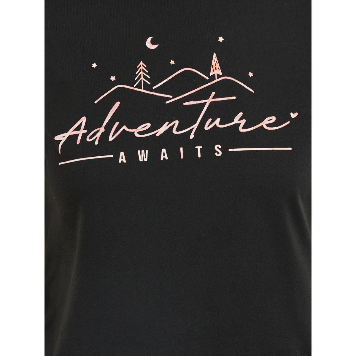 Styli Slogan Print Round Neck Short Sleeve T-Shirt-women-clothing-tshirts-image-4