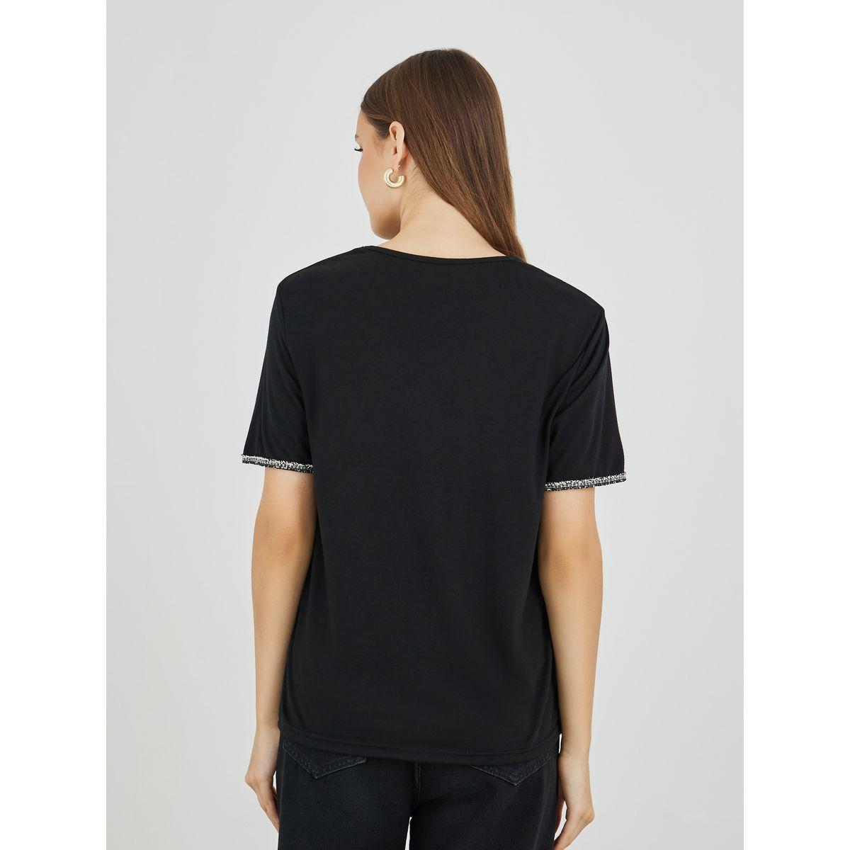 Styli Embellished Short Sleeve Regular Fit T-Shirt-women-clothing-tshirts-image-4