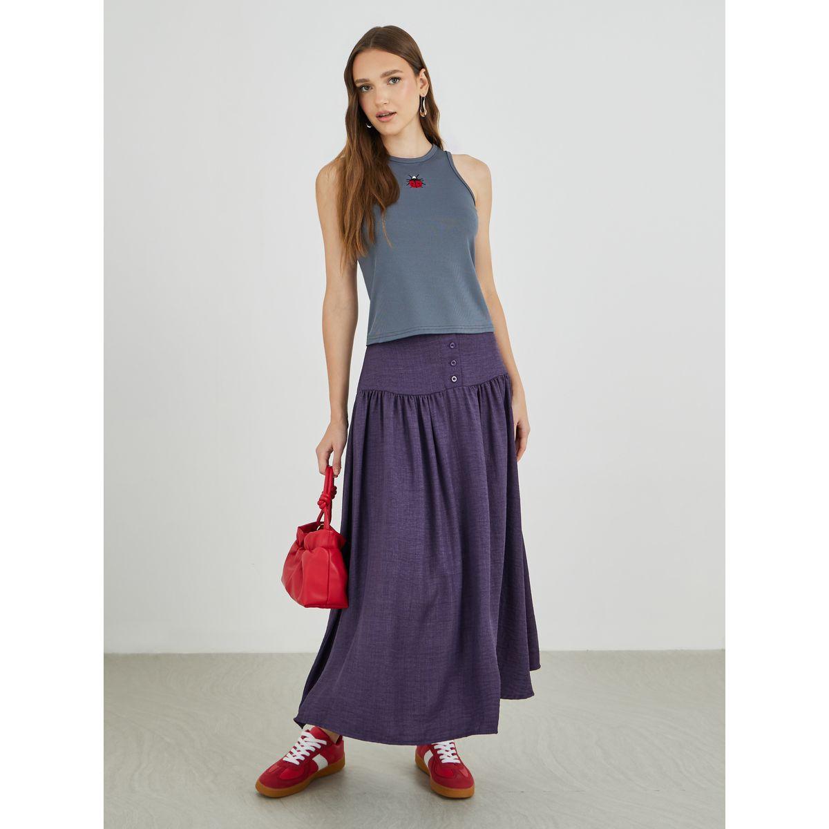 Styli Embroidery Detail Square Neck Top-women-clothing-shirtsandblouses-blouses-image-2