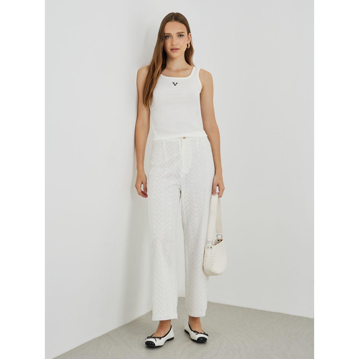 Styli Embroidery Detail Square Neck Top-women-clothing-shirtsandblouses-blouses-image-2