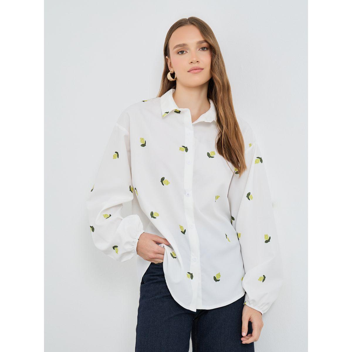 Styli All-Over Print Long Sleeve Oversized Shirt-women-clothing-shirtsandblouses-shirts-image-1