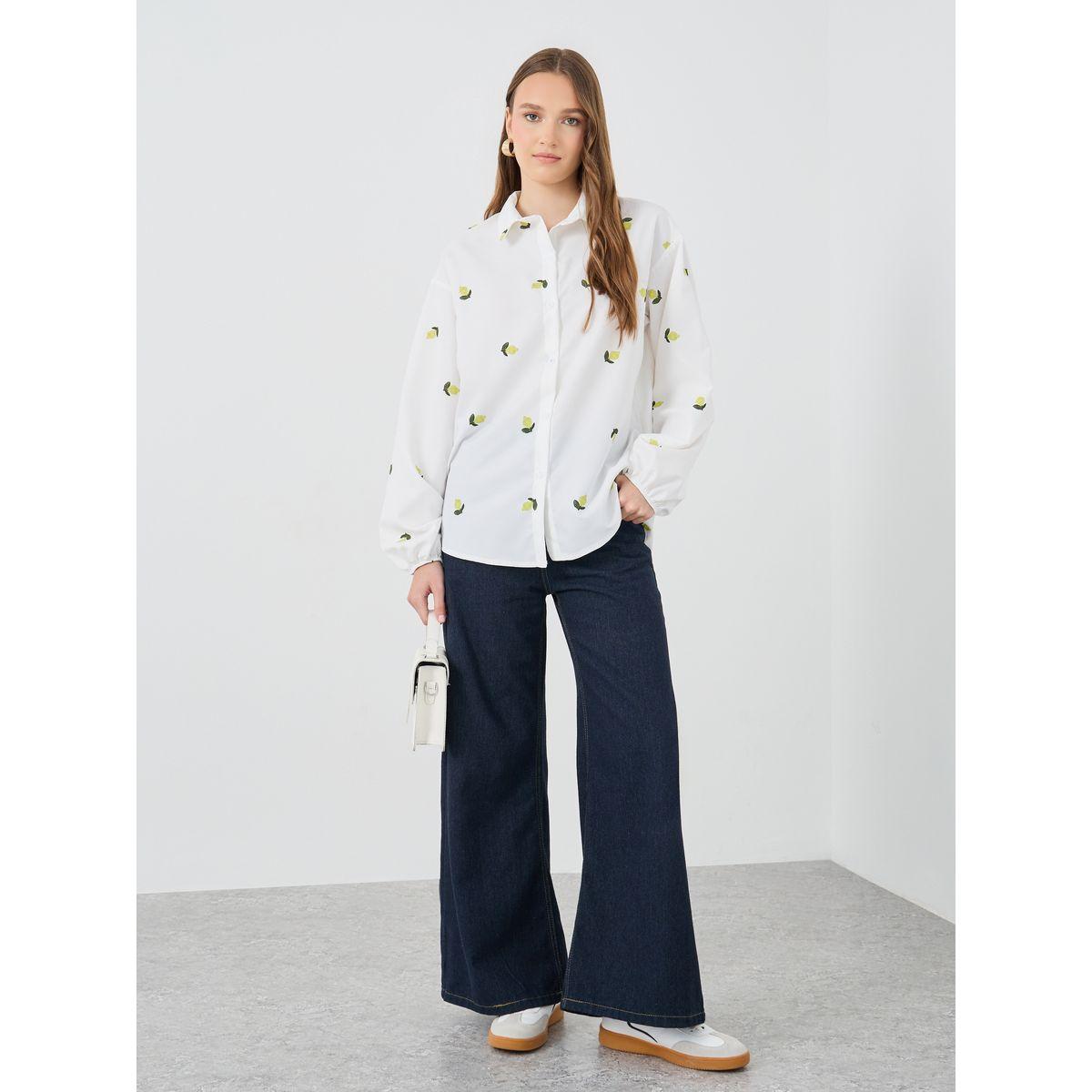 Styli All-Over Print Long Sleeve Oversized Shirt-women-clothing-shirtsandblouses-shirts-image-2
