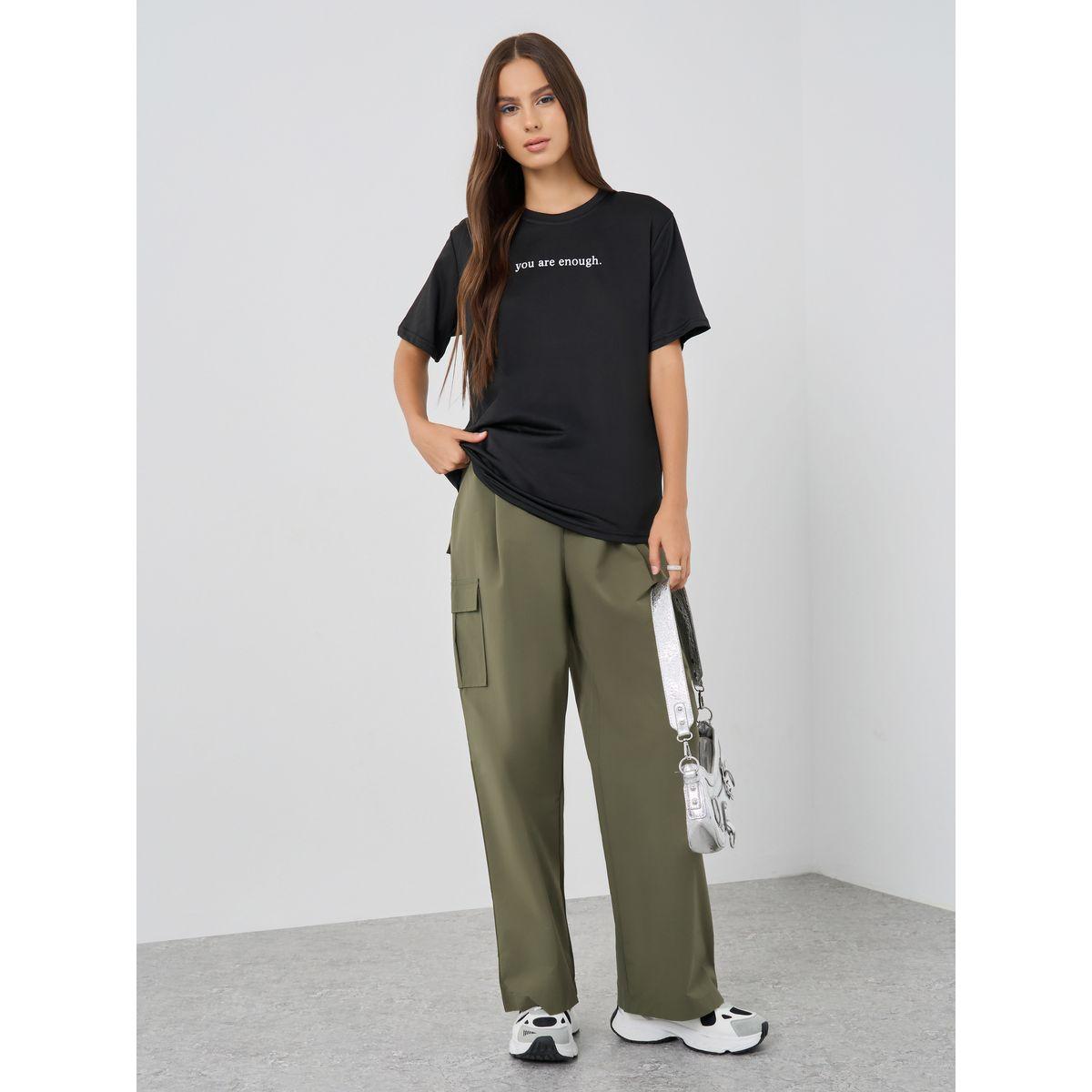 Styli Slogan Print Oversized T-Shirt-women-clothing-tshirts-image-2