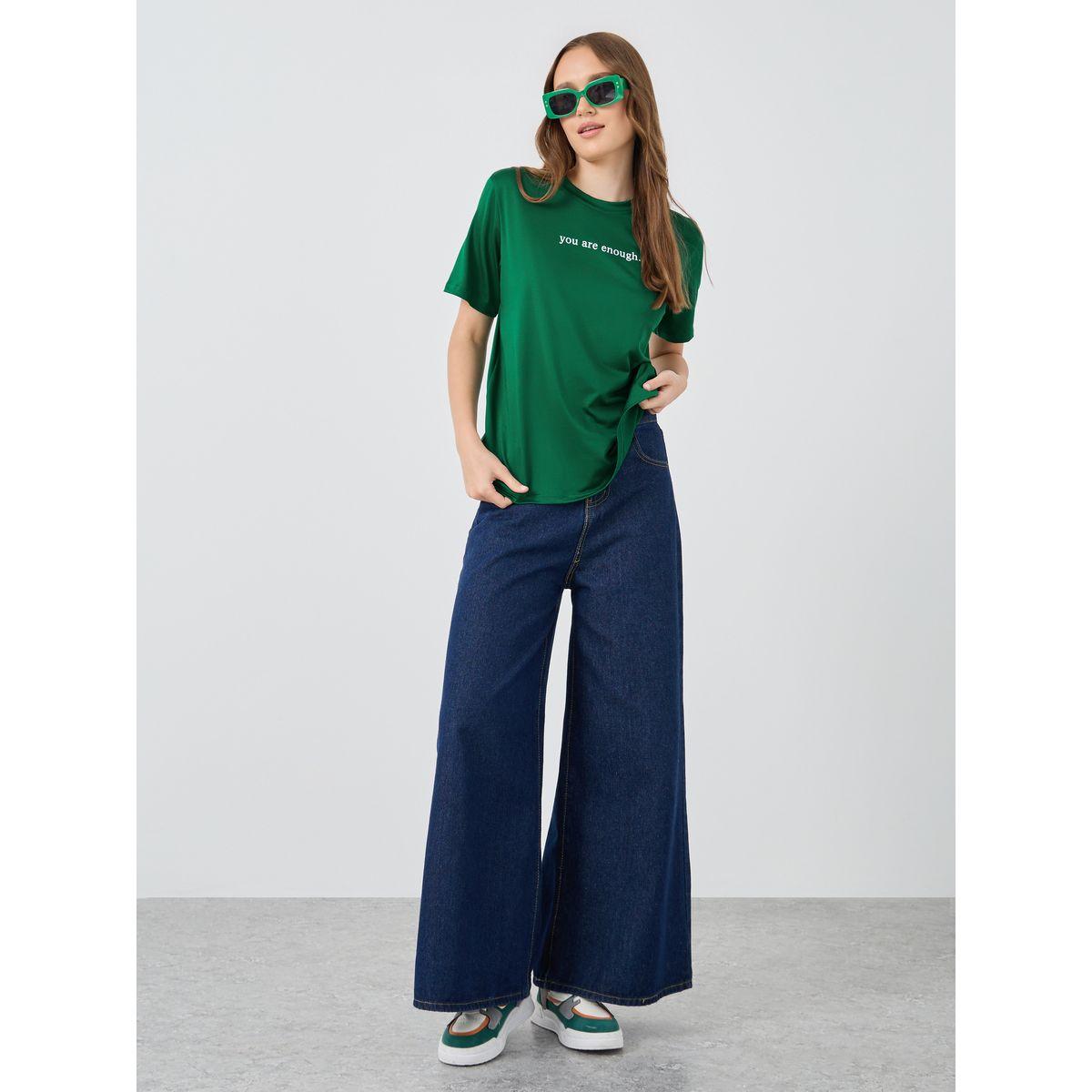 Styli Slogan Print Oversize T-Shirt-women-clothing-tshirts-image-3