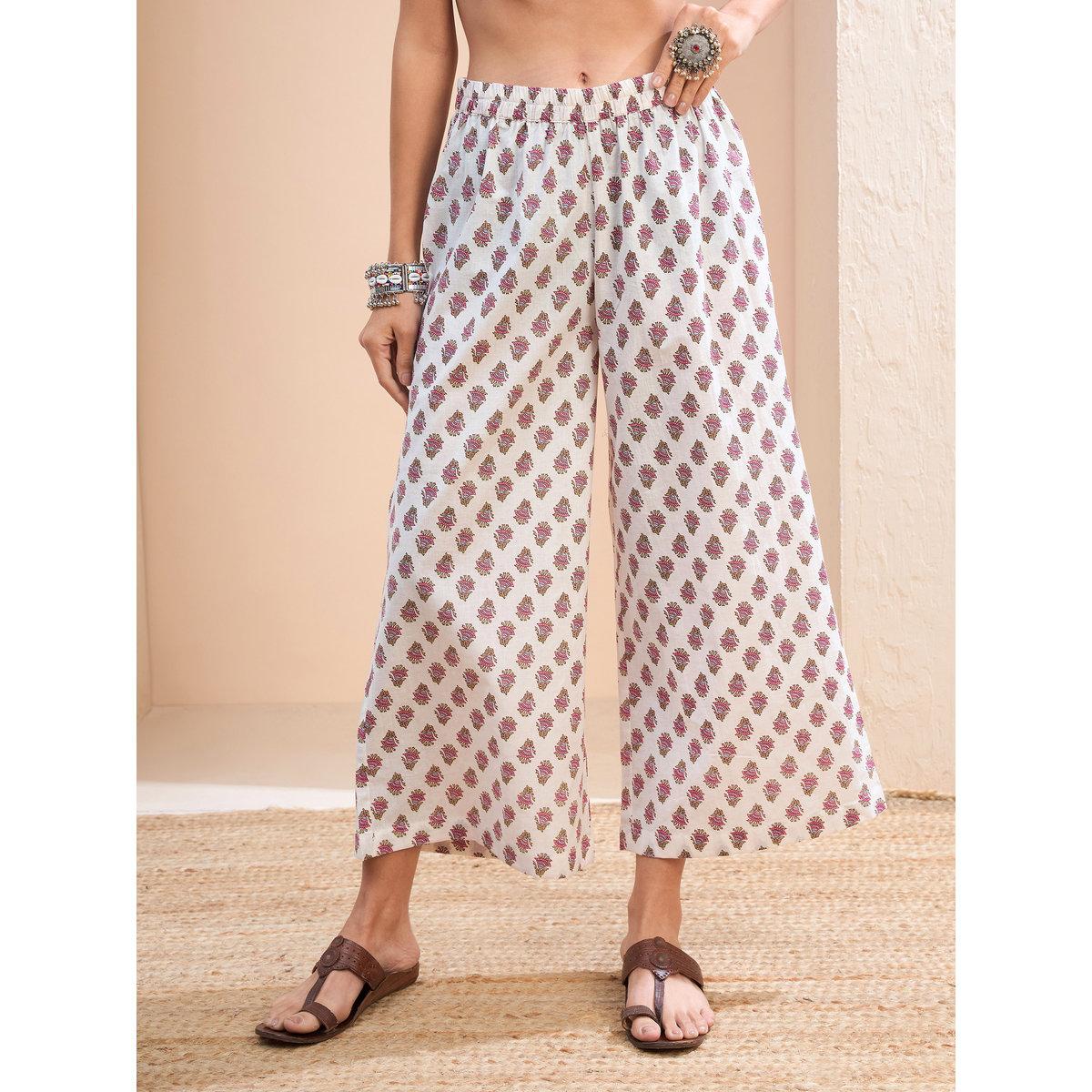 كورتي بطبعة زهور-women-clothing-ethnicwear-kurtas-image-10