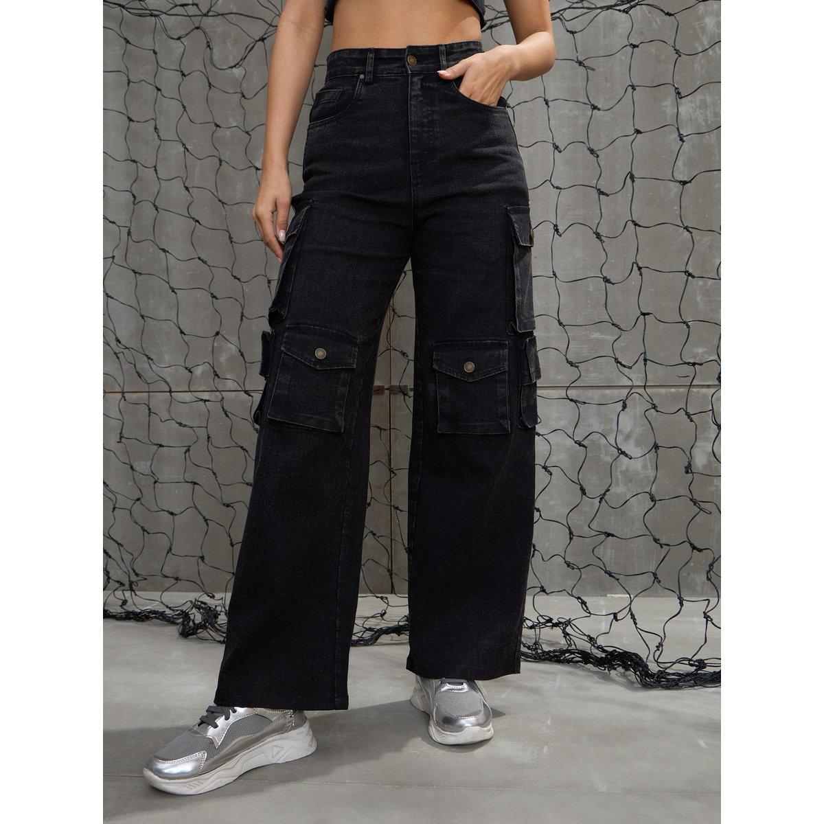 Sassafras Women Washed Multi Pockets Cargo Jeans-women-clothing-bottoms-jeans-image-7