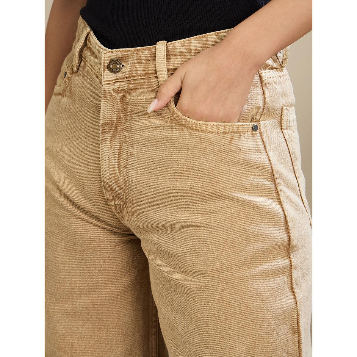 بنطال جينز باجي بقصة أرجل واسعة-women-clothing-bottoms-jeans-image-4