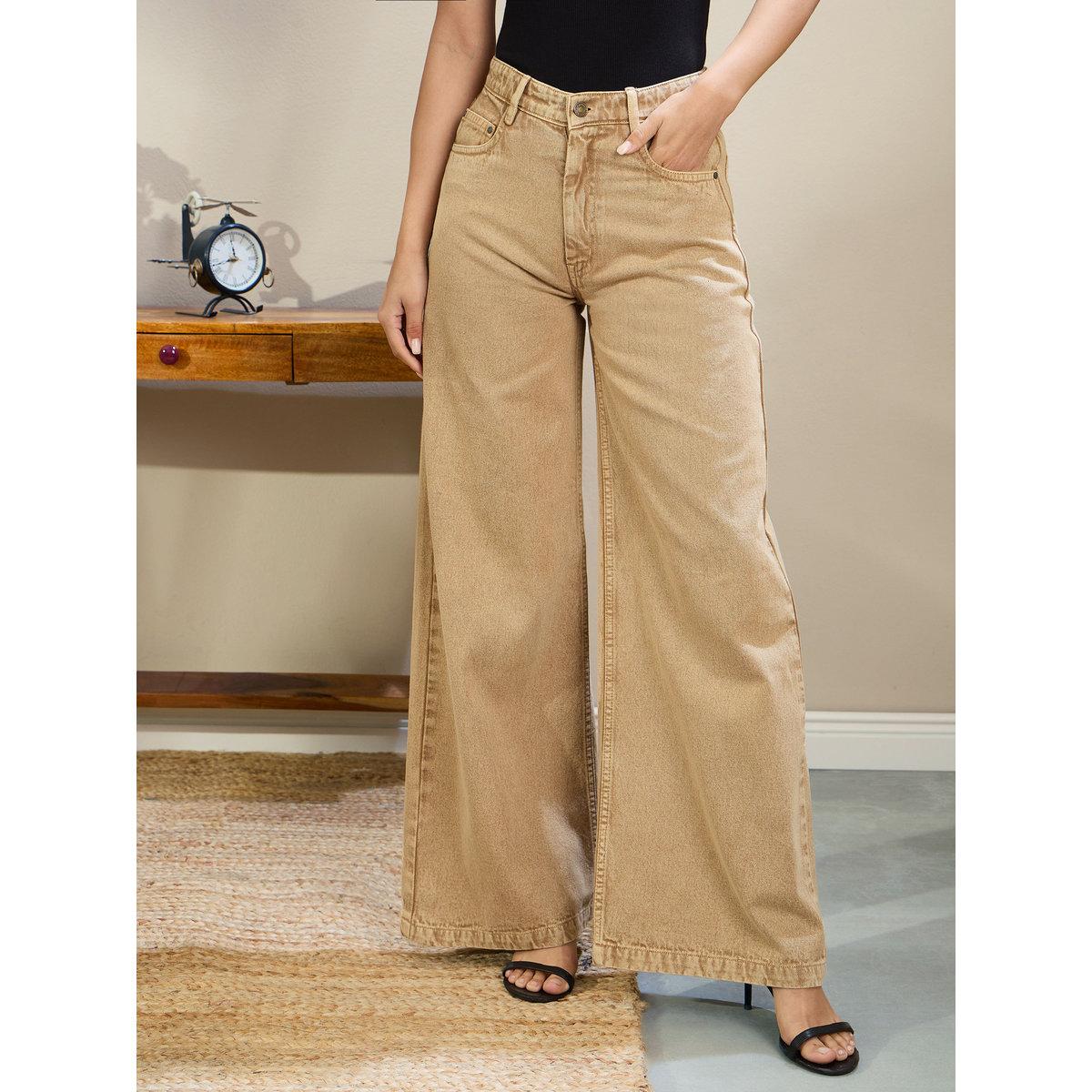 بنطال جينز باجي بقصة أرجل واسعة-women-clothing-bottoms-jeans-image-7
