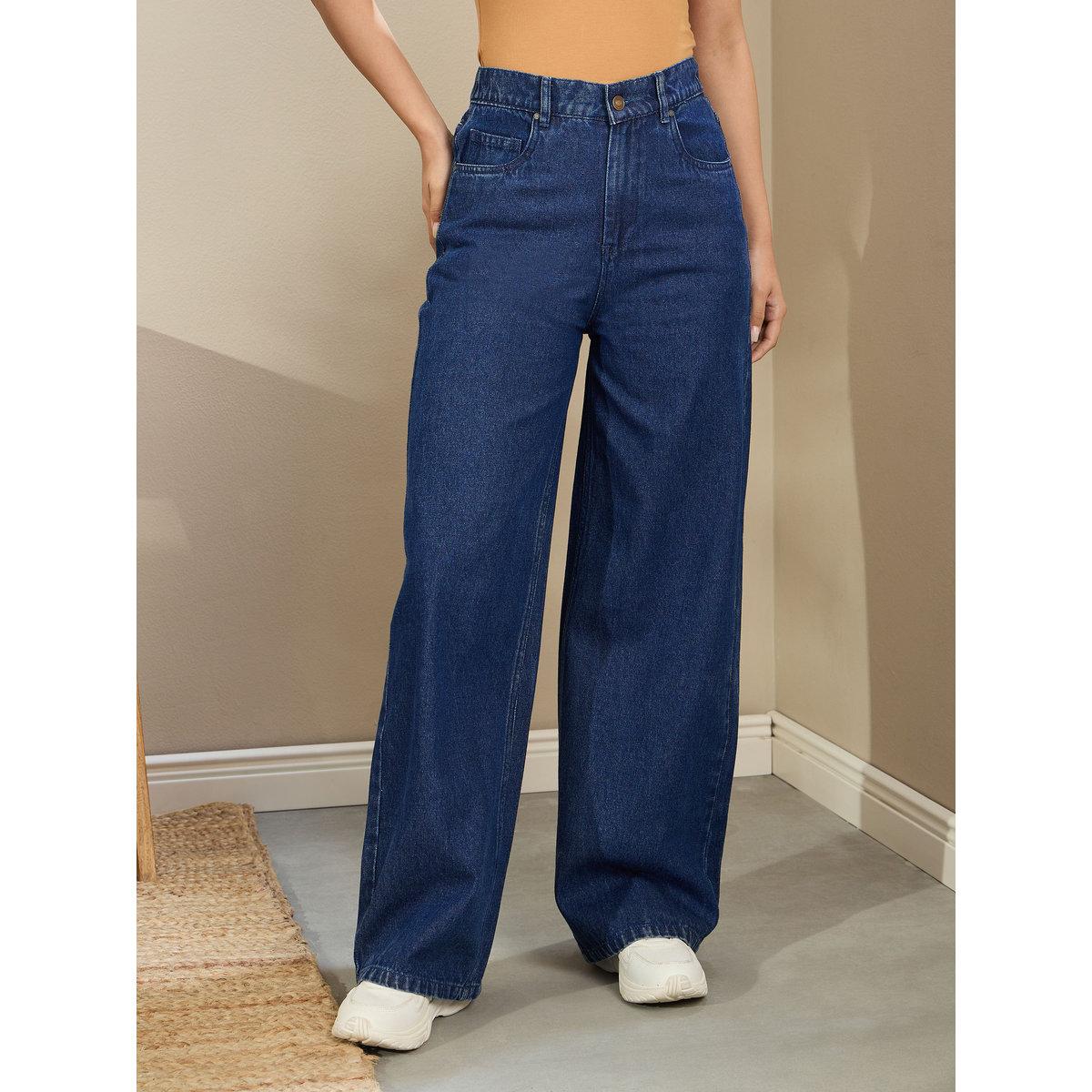 بنطال جينز بقصة أرجل مستقيمة-women-clothing-bottoms-jeans-image-1