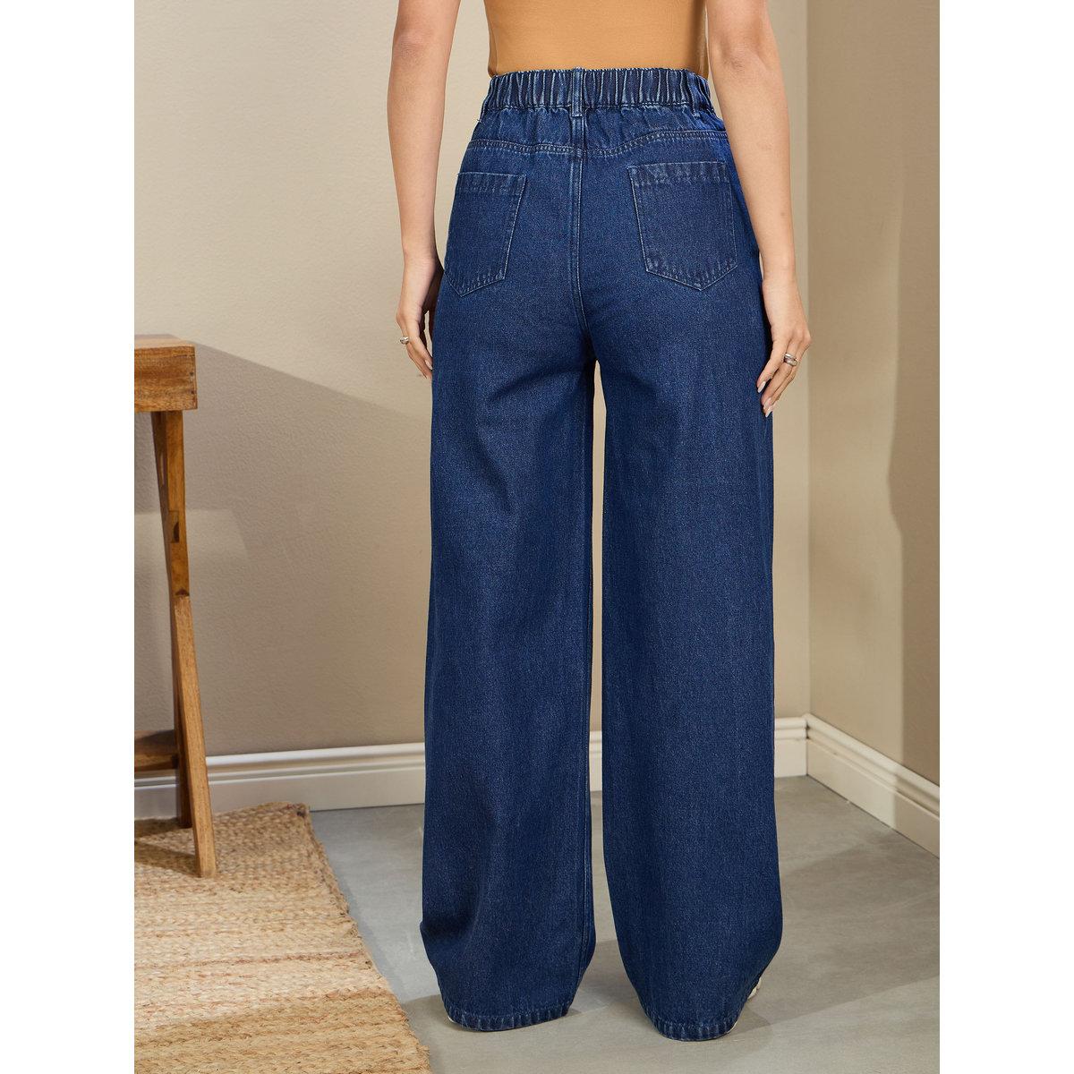 Sassafras Women High Rise Straight Fit Jeans-women-clothing-bottoms-jeans-image-5