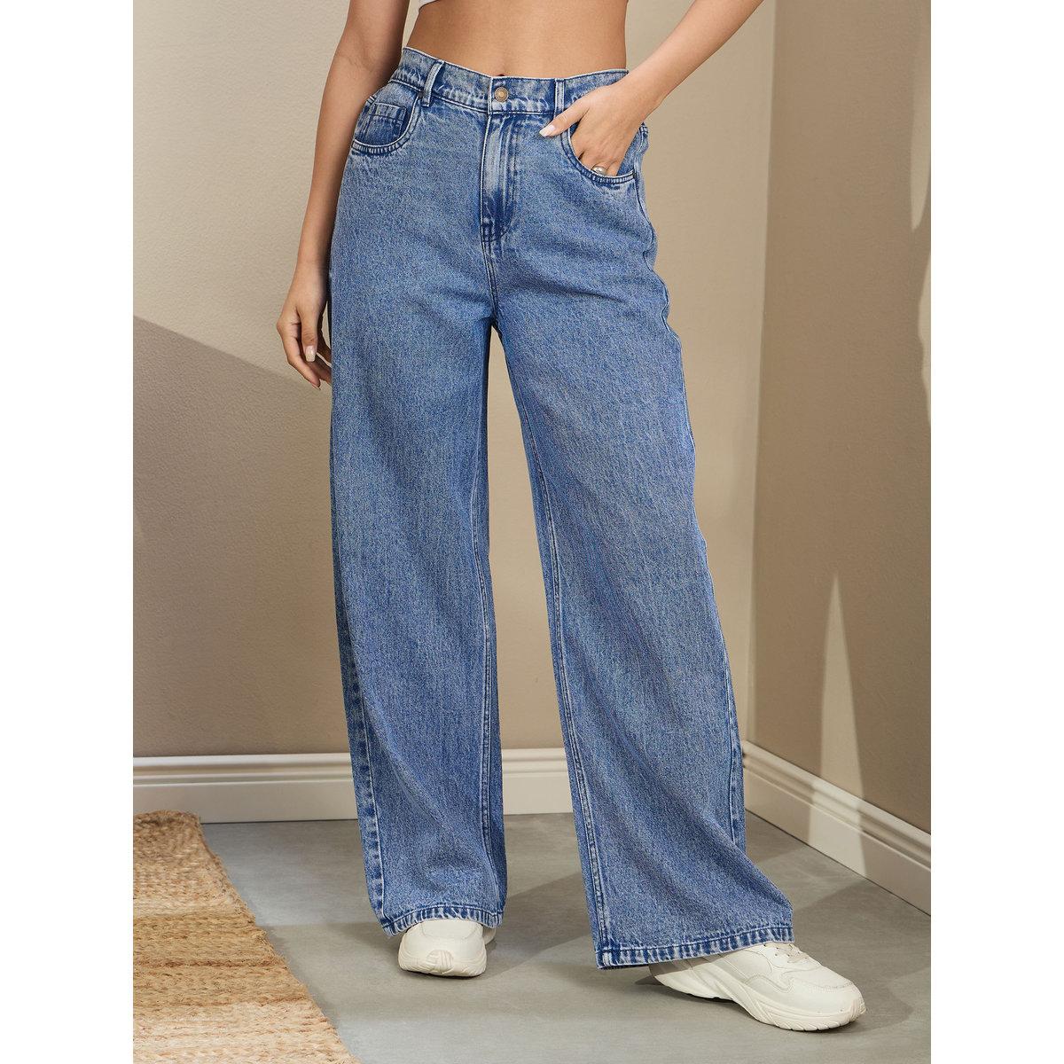 بنطال جينز بقصة أرجل مستقيمة-women-clothing-bottoms-jeans-image-1
