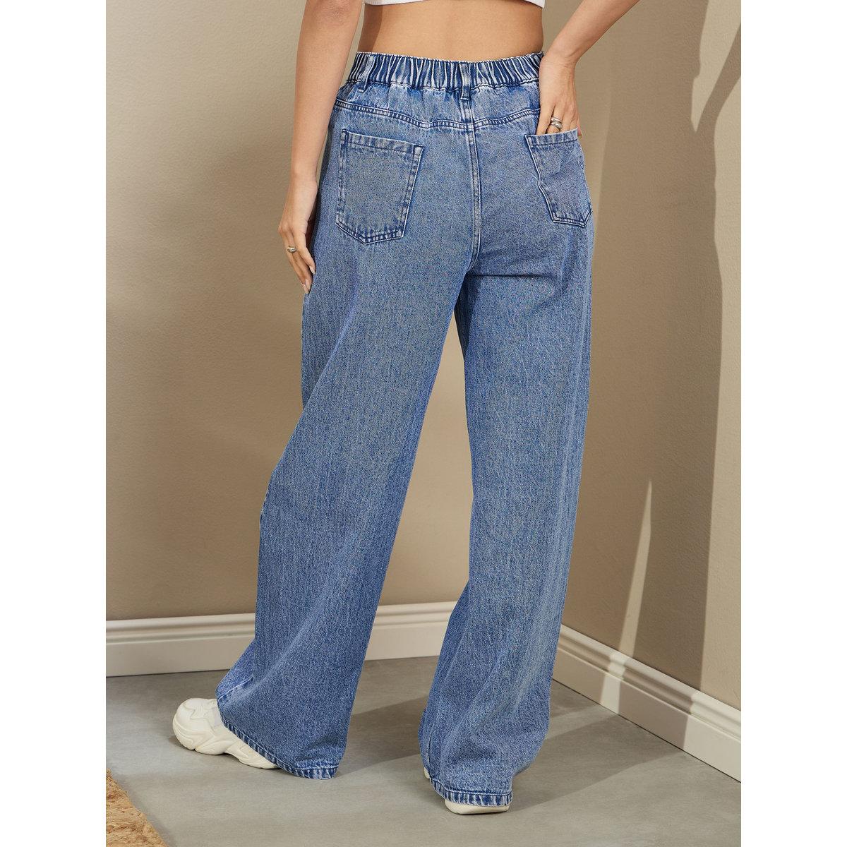 بنطال جينز بقصة أرجل مستقيمة-women-clothing-bottoms-jeans-image-2