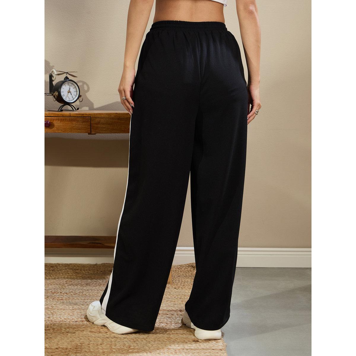 بنطال جوغر بتفاصيل شريط جانبي-women-clothing-bottoms-joggers-image-5
