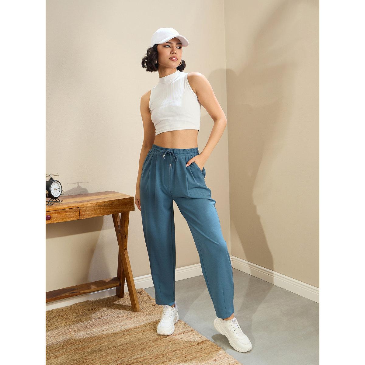 بنطال جوغر بتفاصيل أربطة-women-clothing-bottoms-joggers-image-8