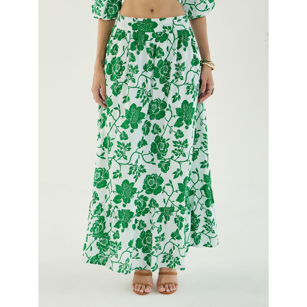 طقم منسق من بلوزة قصيرة وتنورة طويلة-women-clothing-coordsets-image-5