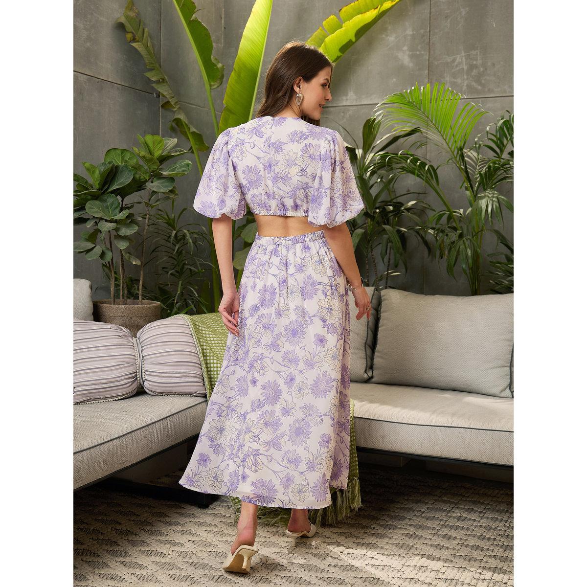 فستان طويل بطبعة زهور وتفاصيل فتحات-women-clothing-dresses-image-5