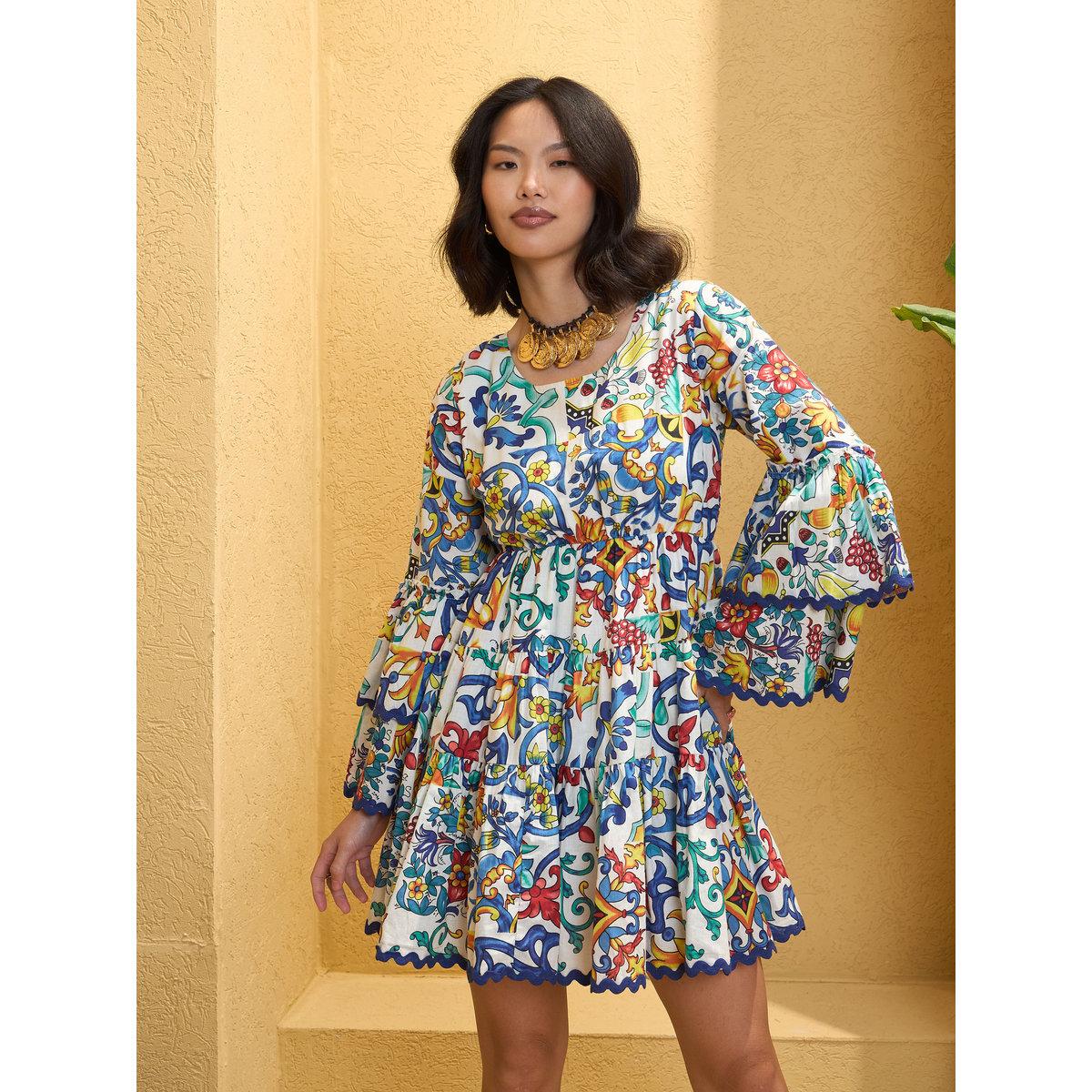 فستان قصير بتفاصيل ربطة-women-clothing-dresses-image-7