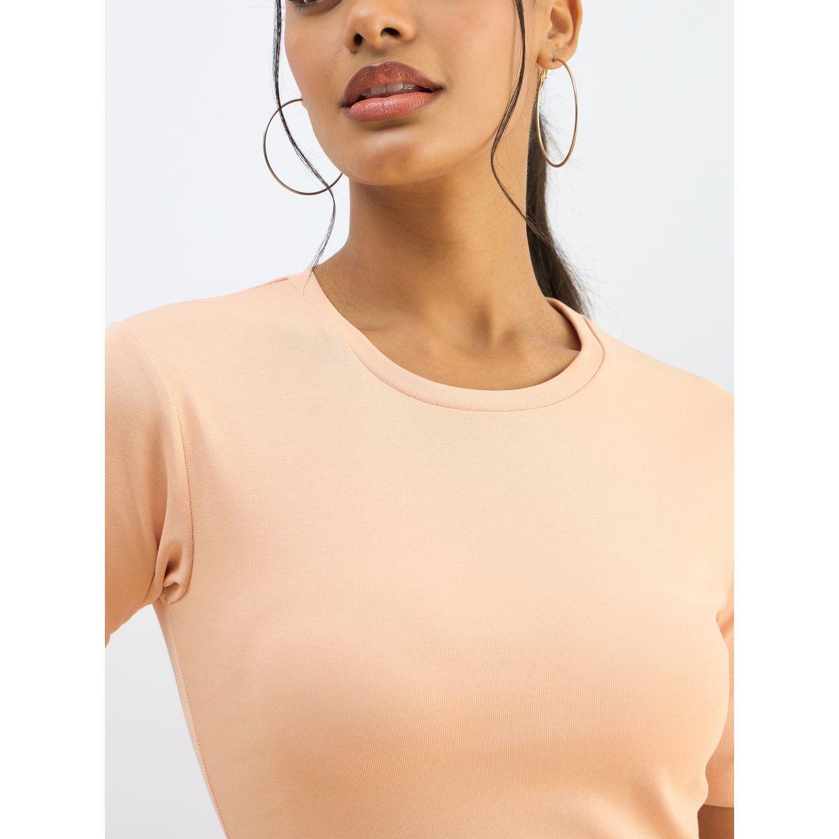 بلوزة مضلعة بأكمام قصيرة-women-clothing-shirtsandblouses-blouses-image-4