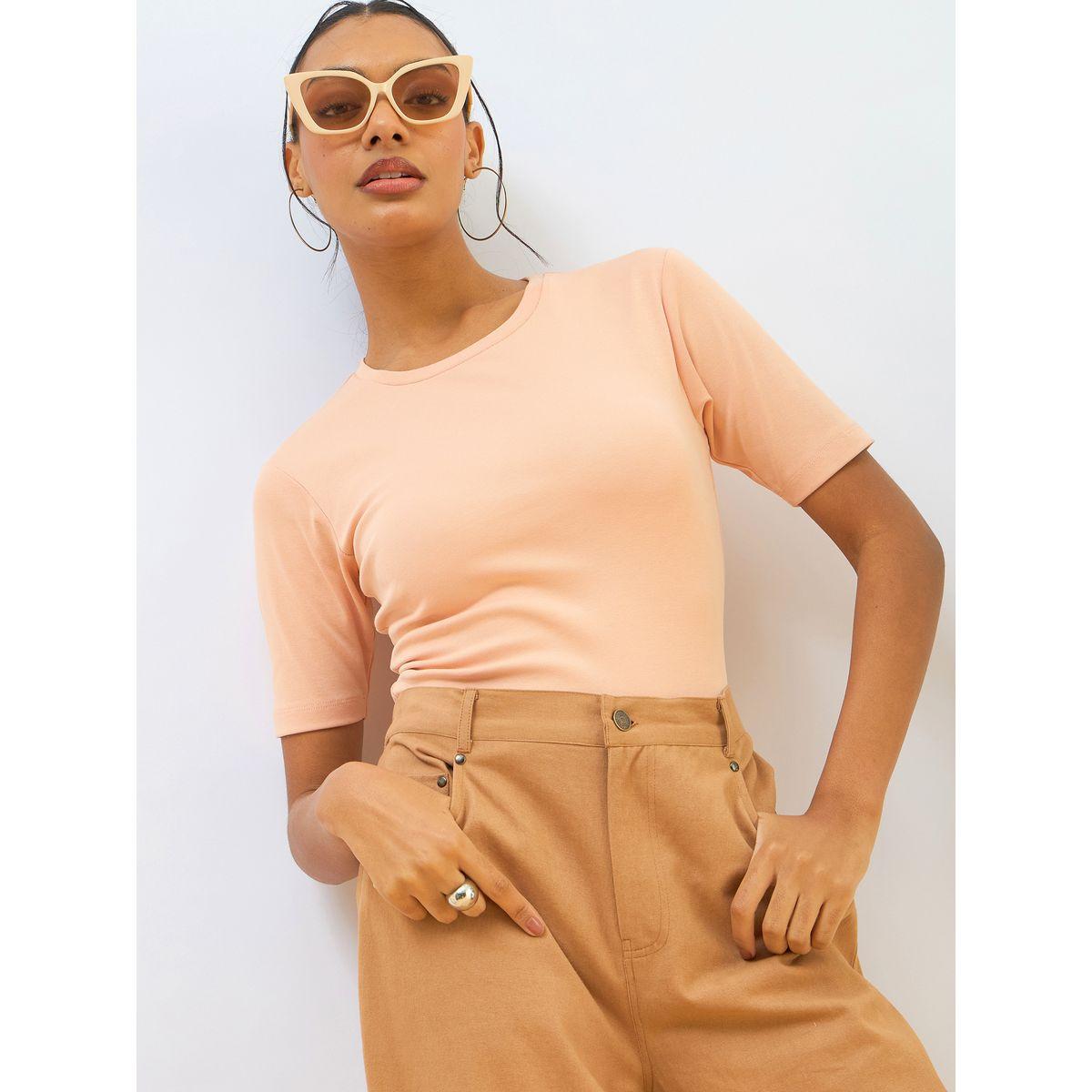 بلوزة مضلعة بأكمام قصيرة-women-clothing-shirtsandblouses-blouses-image-7