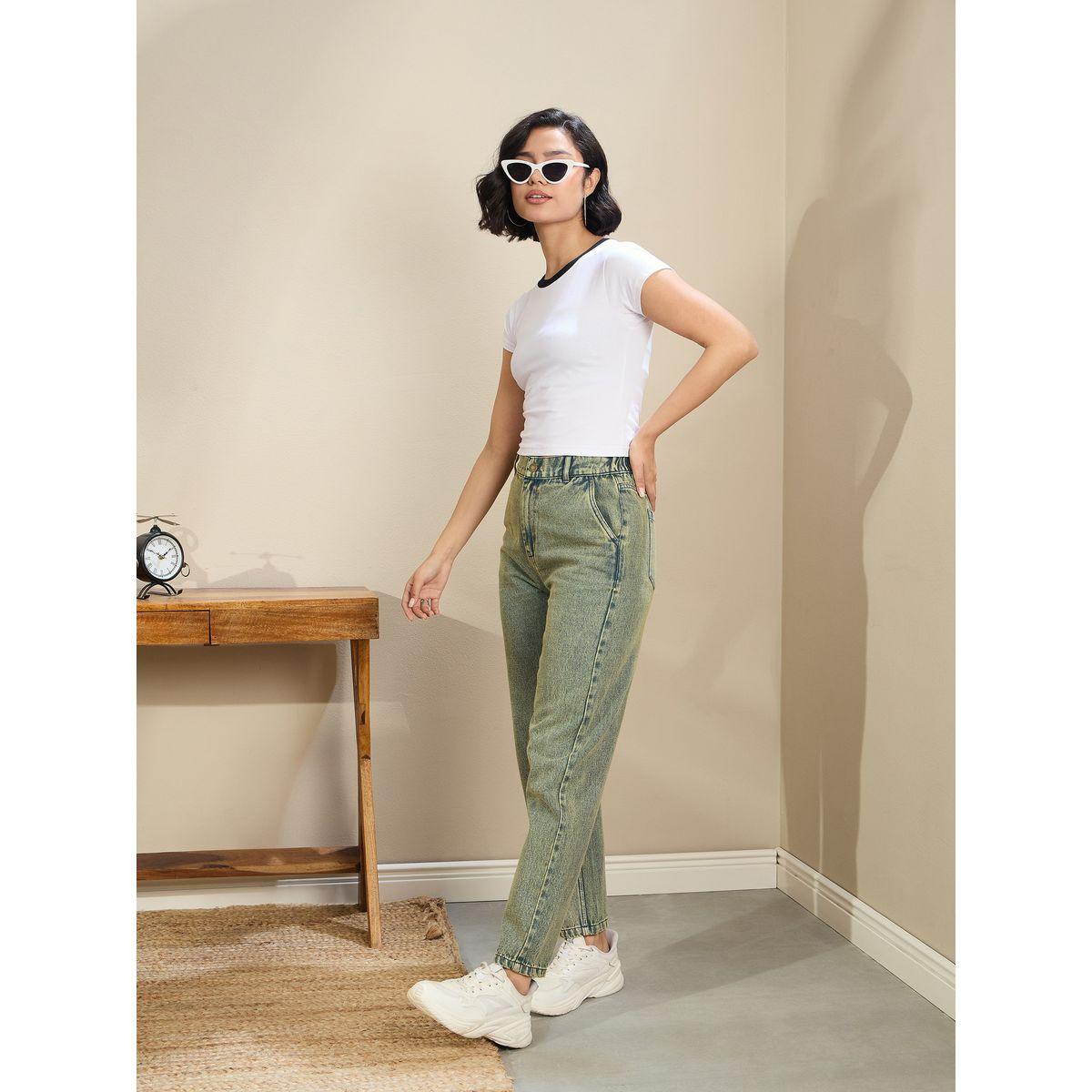 Sassafras Women White Contrast Round Neck Fitted Crop T-Shirt-women-clothing-tshirts-image-7