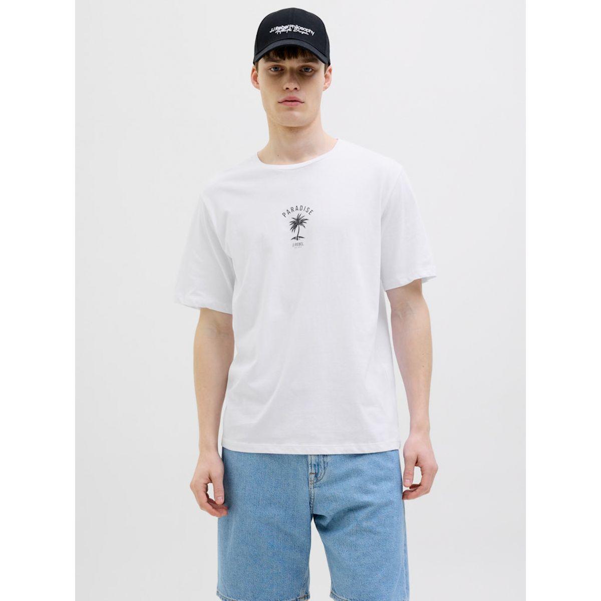 تيشيرت بياقة دائرية وطبعة جرافيك-men-clothing-tshirtsandpolos-tshirts-image-2