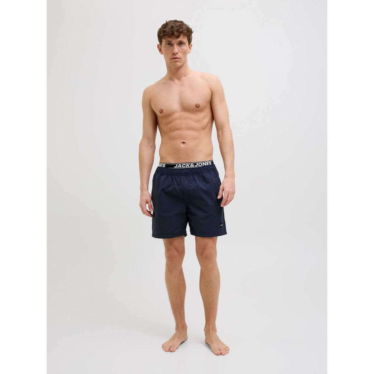Jack & Jones Mid Rise Regular Fit Swim Shorts-men-clothing-bottoms-shorts-image-3