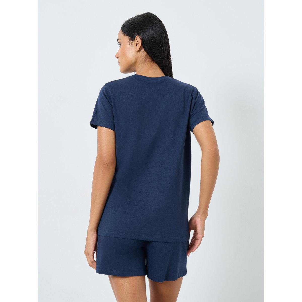 طقم من شورت بيجاما وتيشيرت-women-clothing-nightwear-pyjamas-shortsets-image-7
