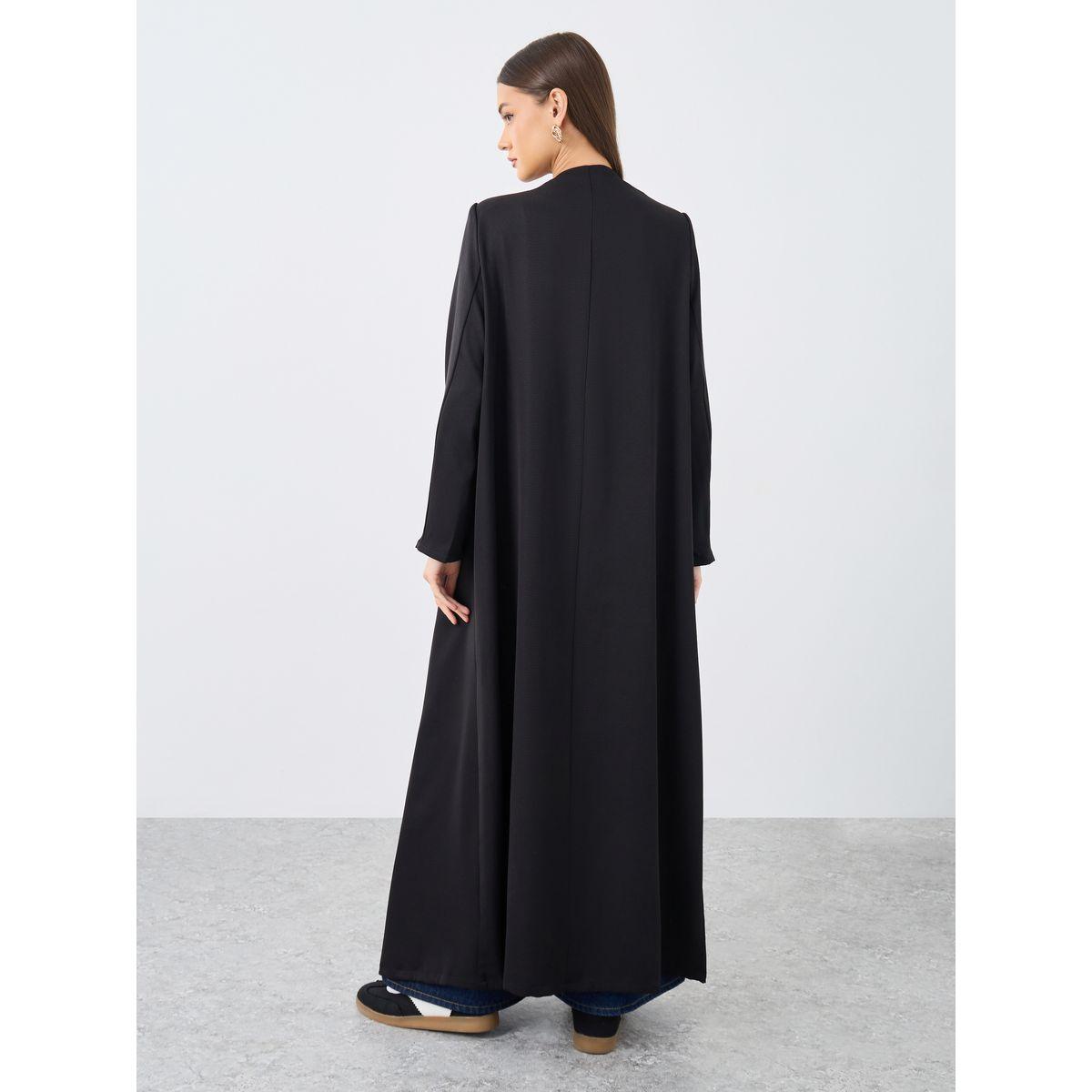عباية سادة بياقة دائرية وأزرار-women-arabicclothing-abayas-image-5
