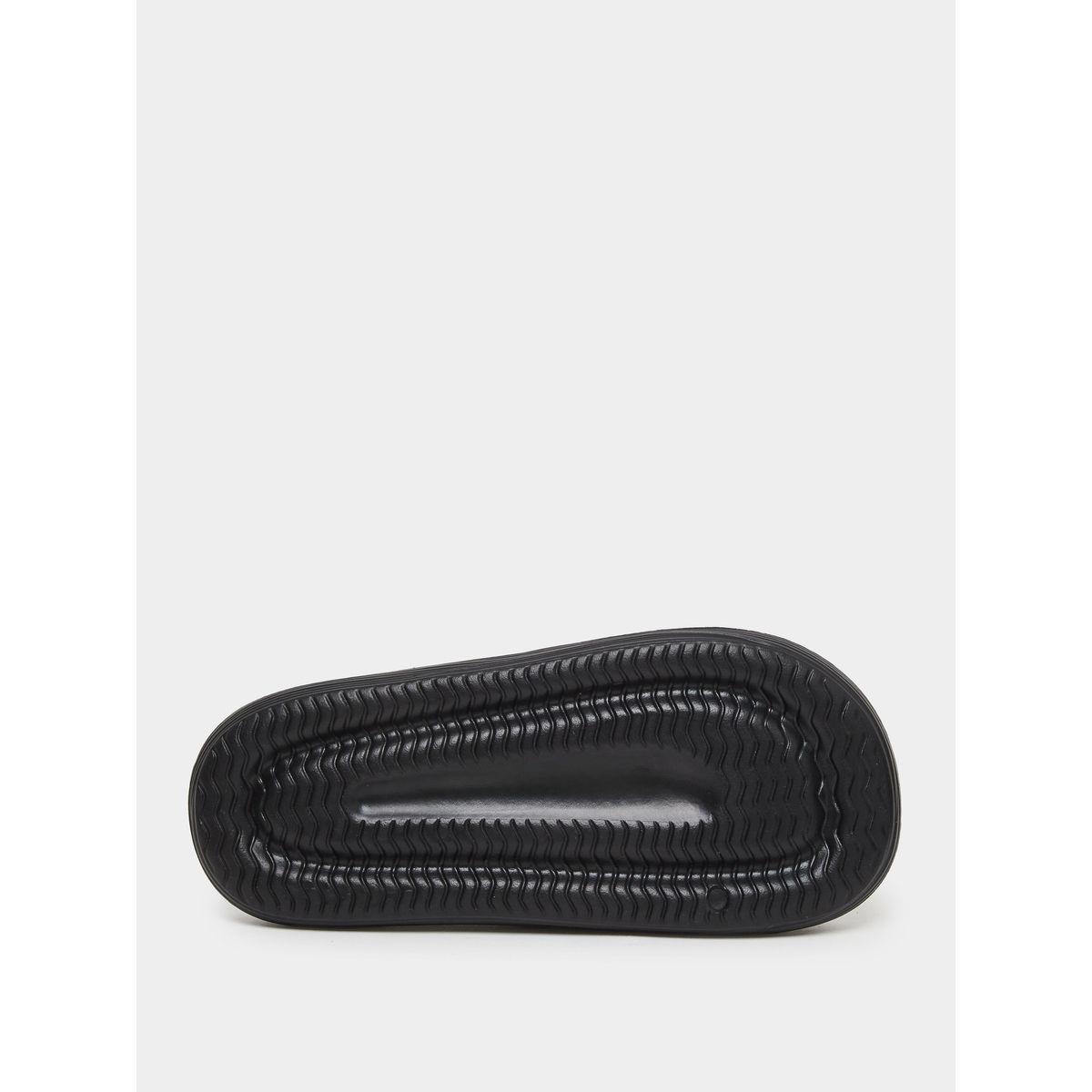 Styli Women Black Basic Slides-women-shoes-flipflopsandslides-image-6