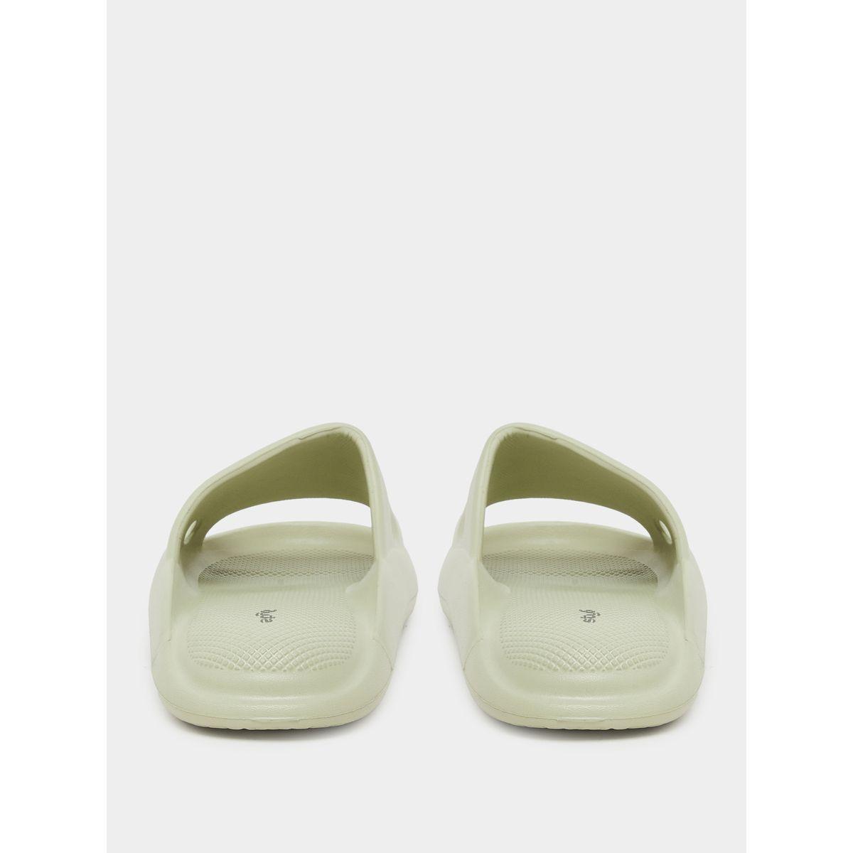 Styli Women Green Basic Comfort Slides-women-shoes-flipflopsandslides-image-4
