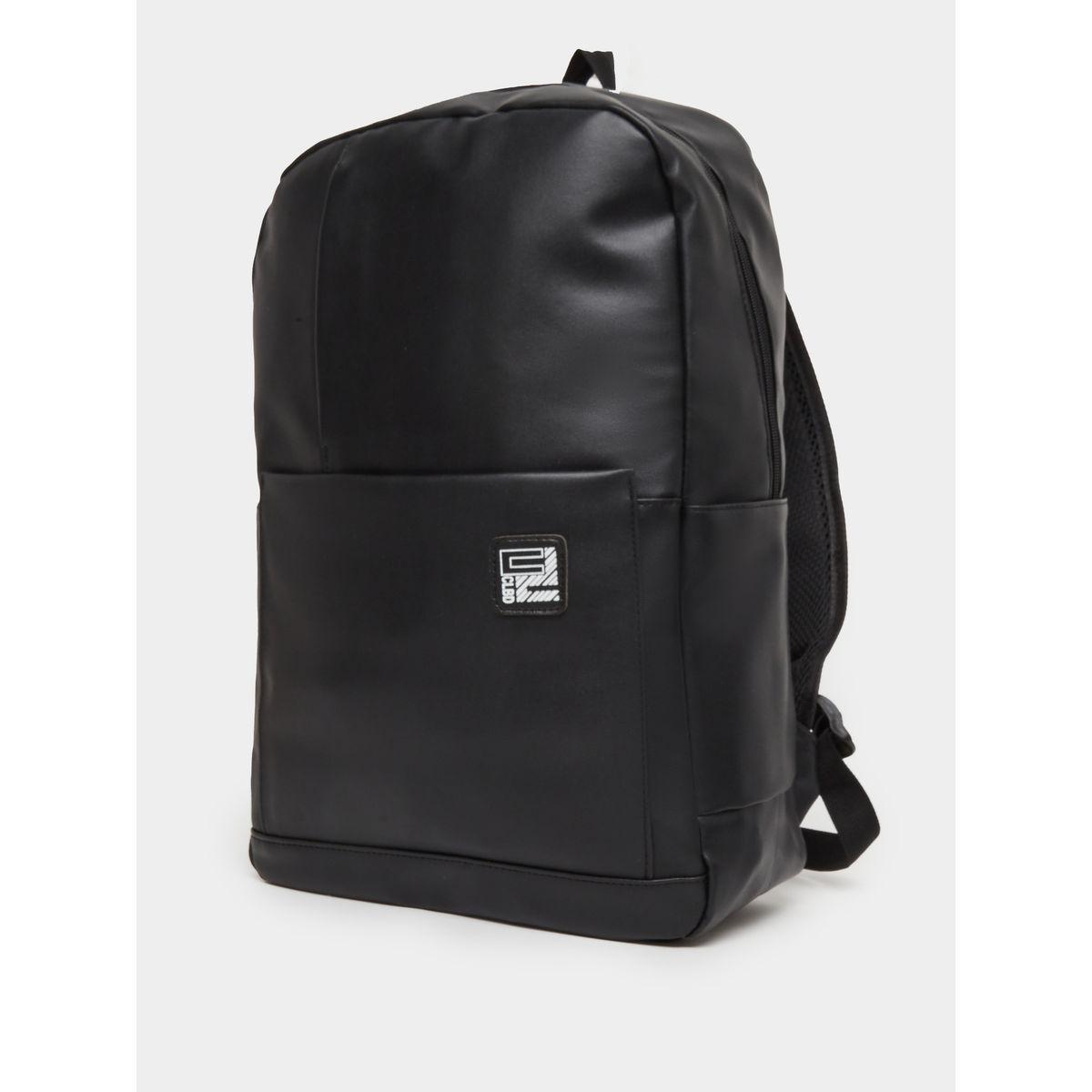 Styli Front Pocket Plain Backpack-men-bags-image-1