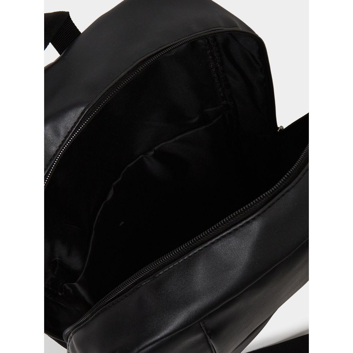 Styli Front Pocket Plain Backpack-men-bags-image-4