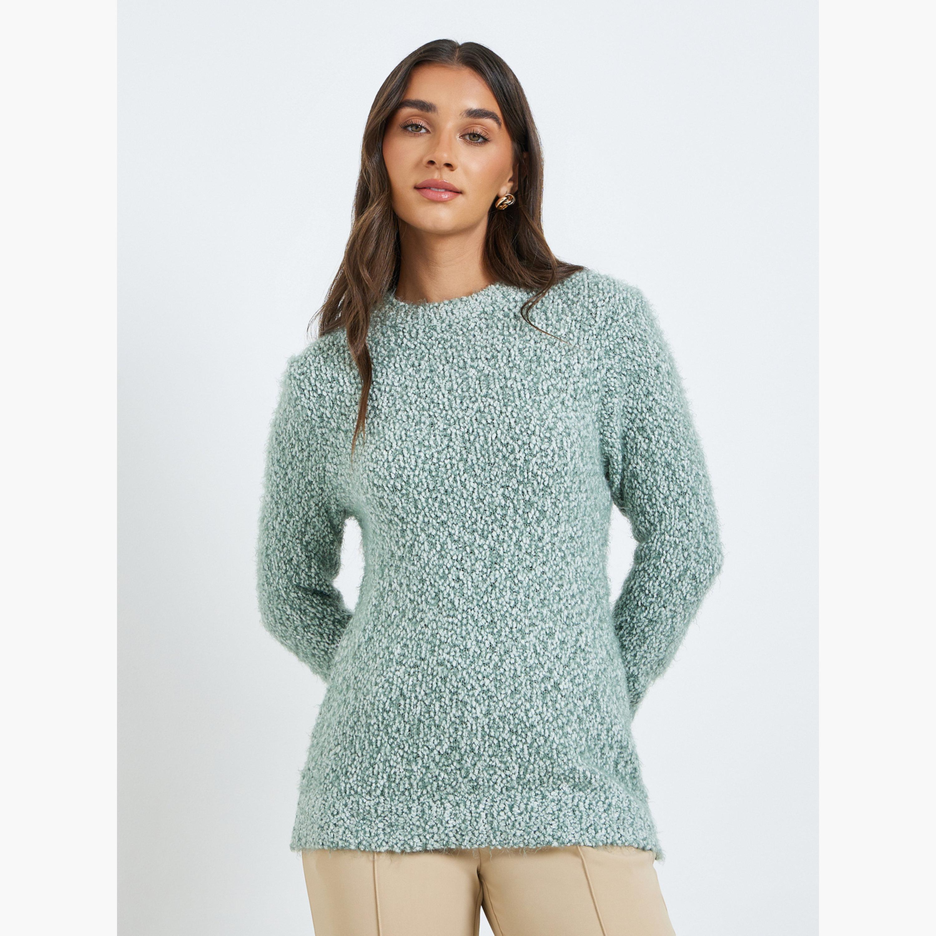 سويتر محبوك بتفاصيل بارزة الملمس-women-clothing-cardigansandjumpers-jumpers-image-5
