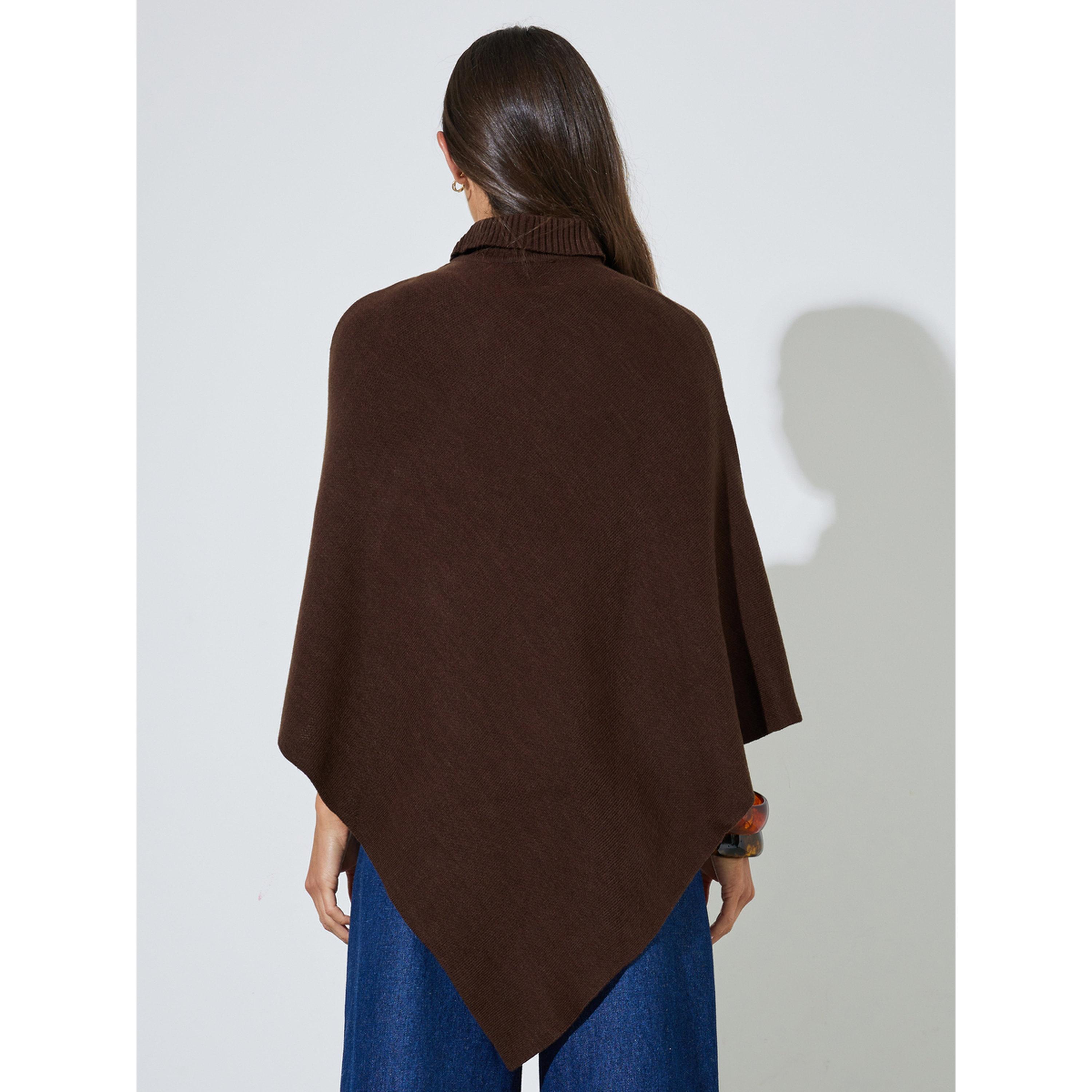 Styli Oversized High Neck Cape Sweater-women-winterwear-cardigansandjumpers-jumpers-image-3