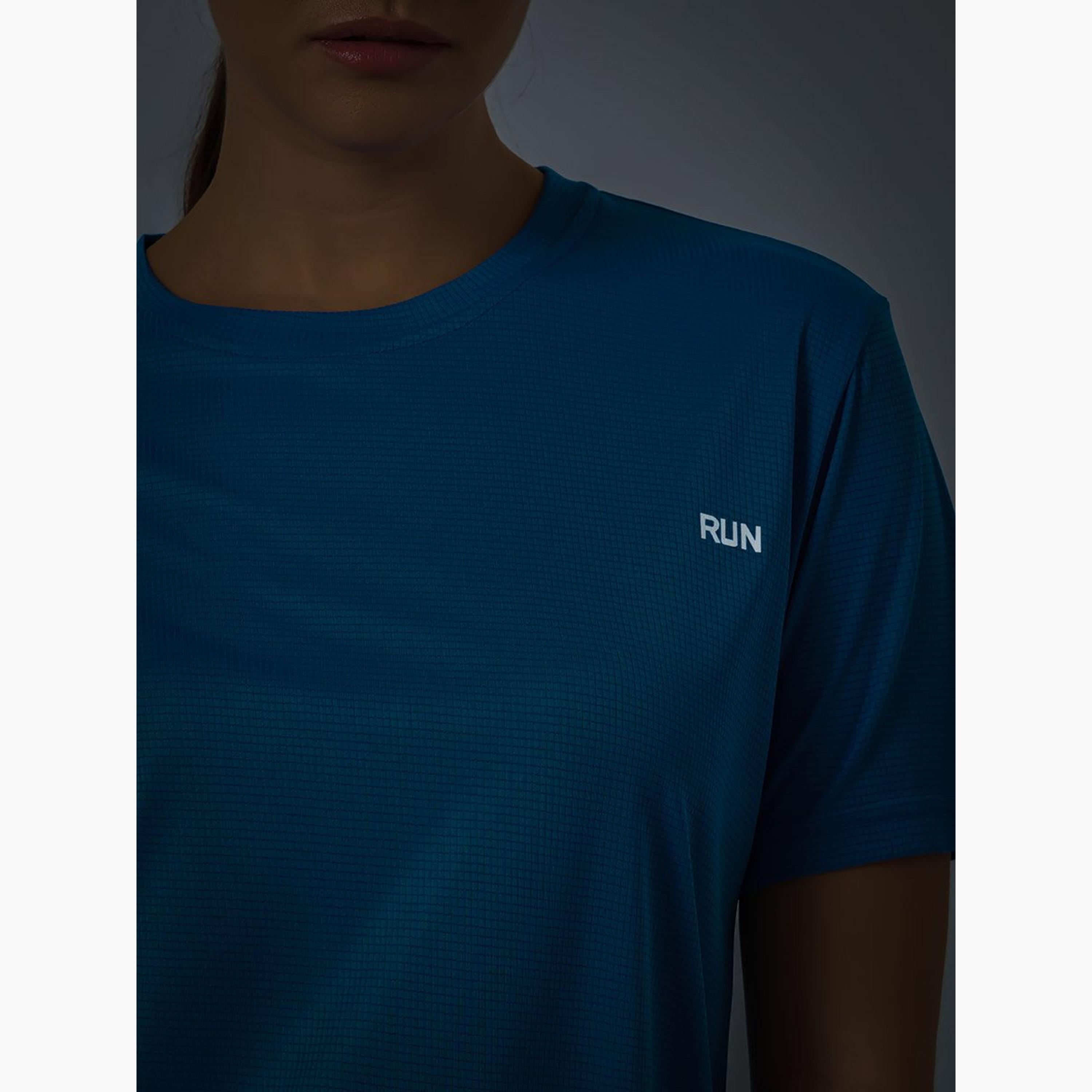 Styli Reflective Text Basic Short Sleeves Top-women-clothing-sportswearandactivewear-tshirtsandvests-image-5