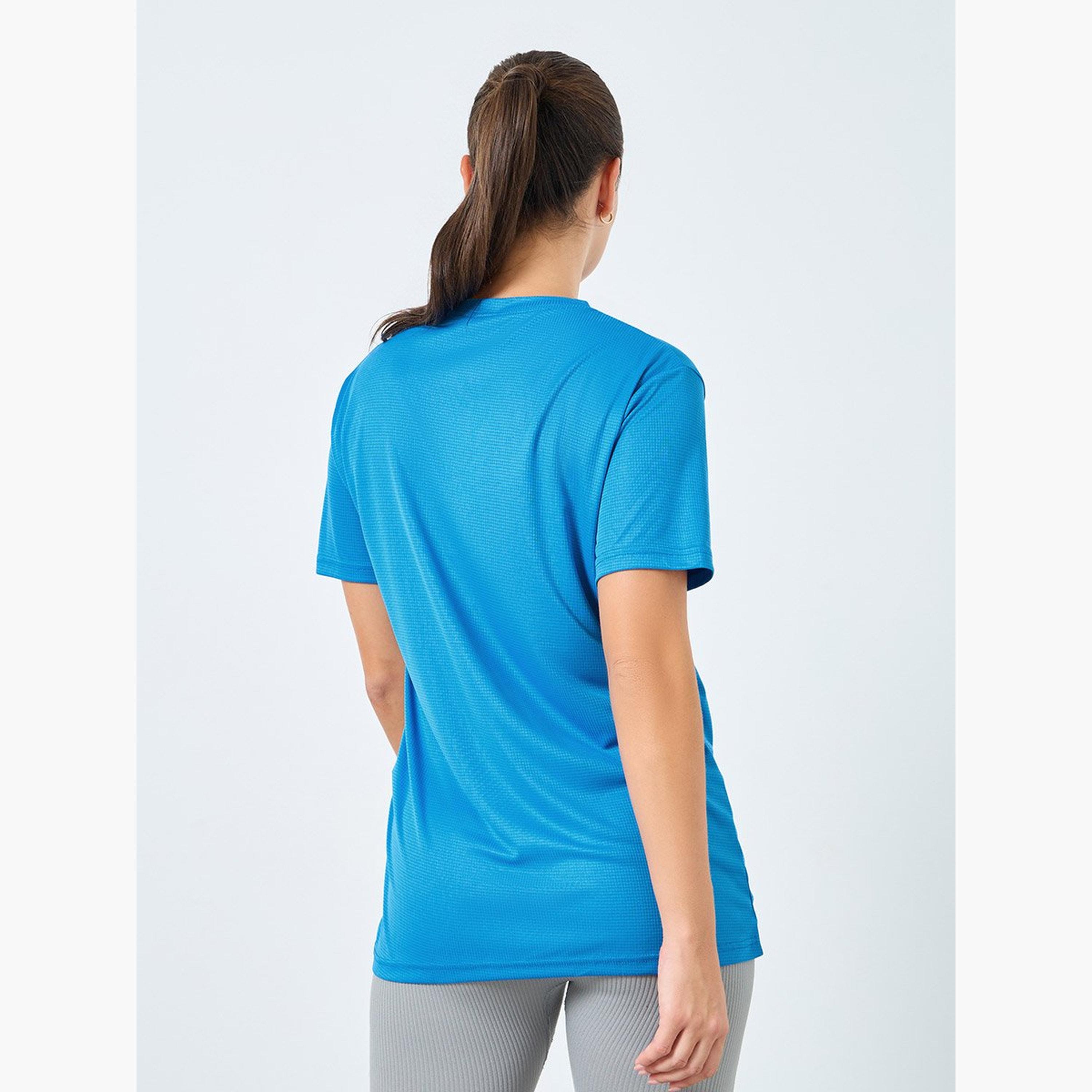 Styli Reflective Text Basic Short Sleeves Top-women-clothing-sportswearandactivewear-tshirtsandvests-image-6