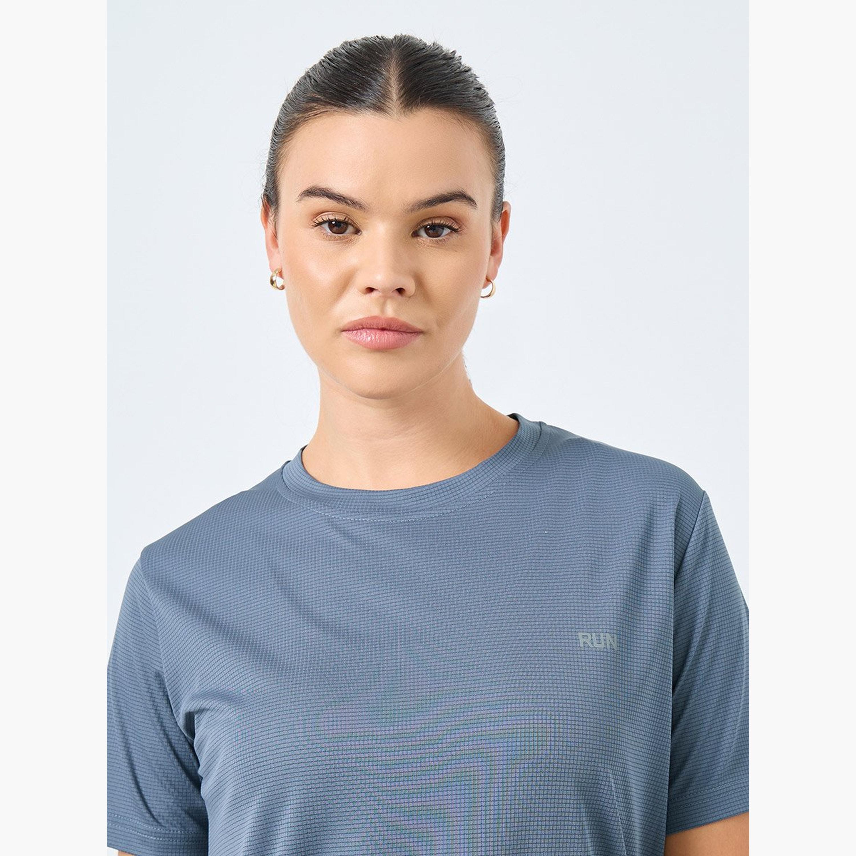 Styli Reflective Text Basic Short Sleeves Top-women-clothing-sportswearandactivewear-tshirtsandvests-image-3