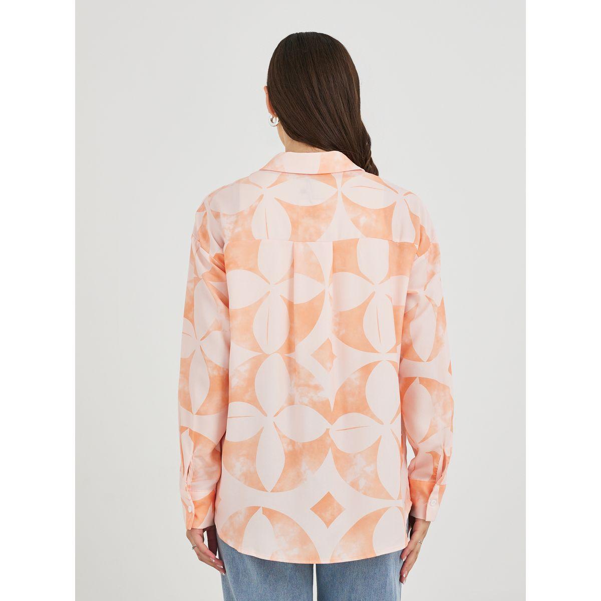 بلوزة فضفاضة مطبعة مع أزرار-women-clothing-shirtsandblouses-shirts-image-5