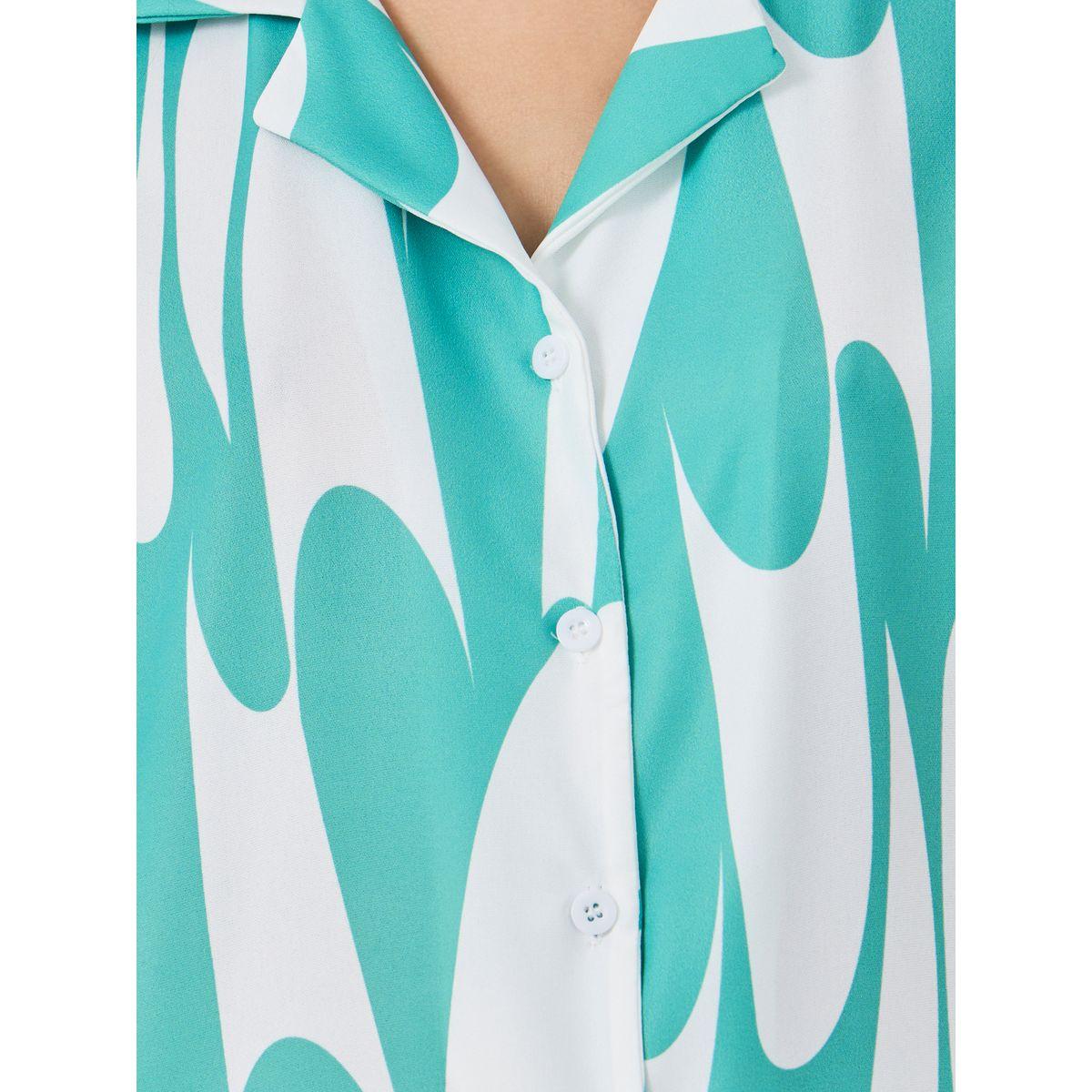 Styli Printed Short Sleeve Regular Fit Shirt-women-clothing-shirtsandblouses-shirts-image-3