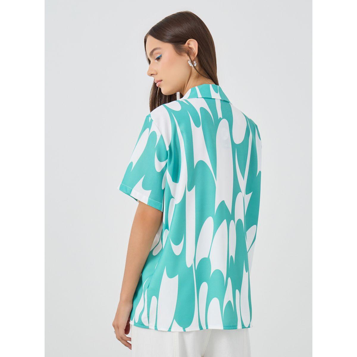 بلوزة مطبعة بأكمام قصيرة-women-clothing-shirtsandblouses-shirts-image-4