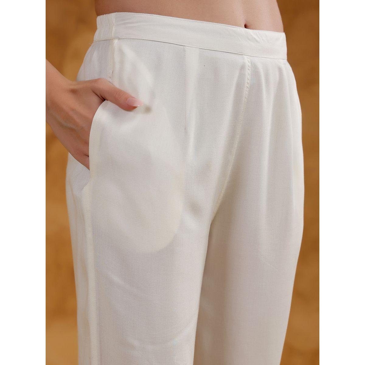 طقم منسق من بنطال وبلوزة بطبعة زهور-women-clothing-coordsets-image-7