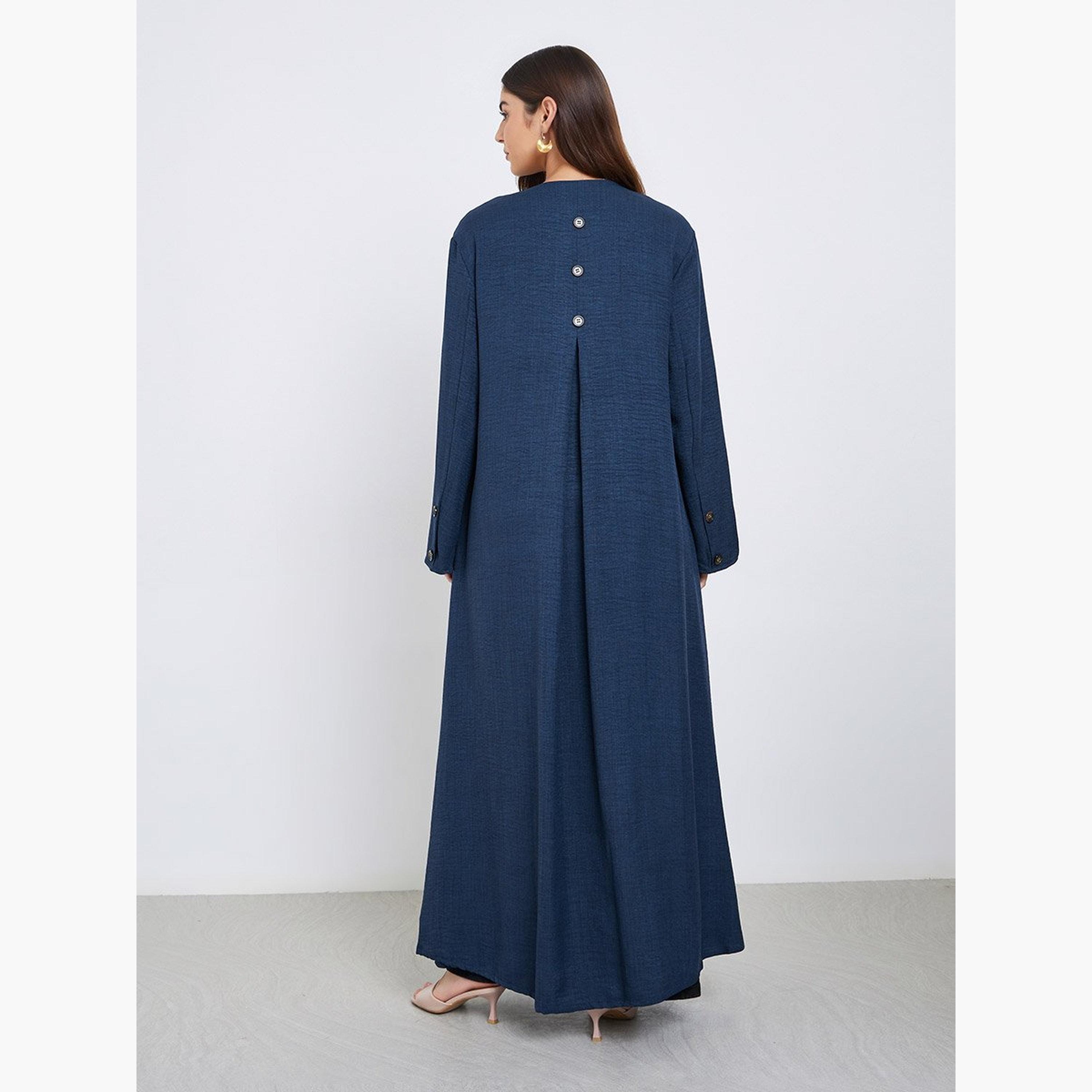 أميرة x ستايلي جلابية بتفاصيل أزرار-women-arabicclothing-abayas-image-5
