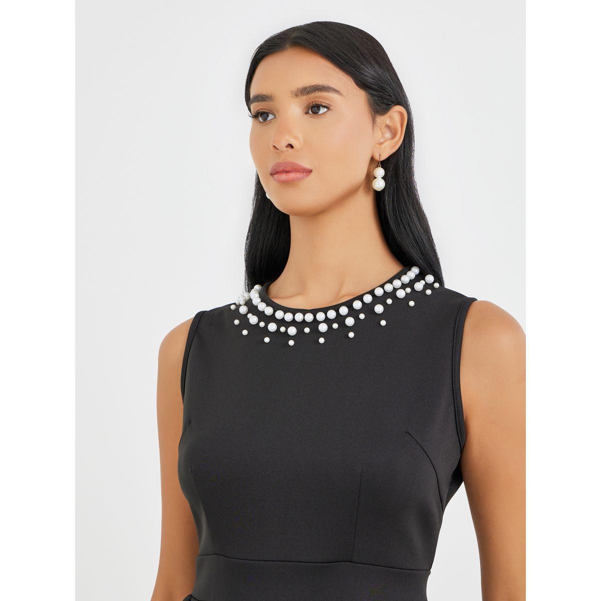فستان ميدي بلا أكمام مع ياقة دائرية-women-clothing-dresses-image-3