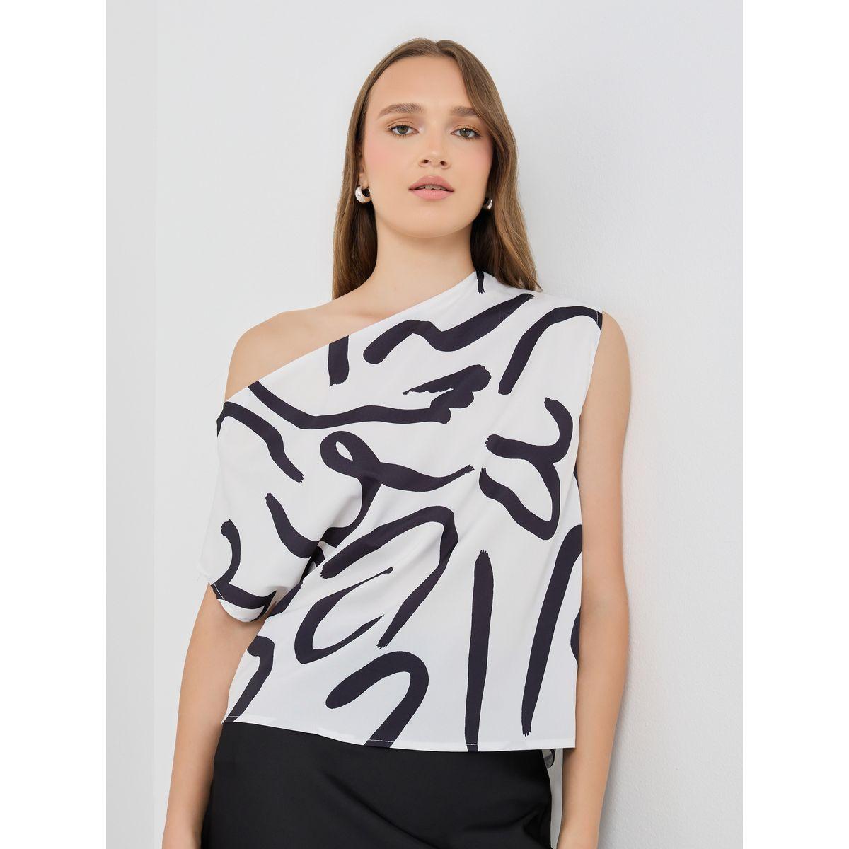 Styli Printed One Shoulder Top-women-clothing-shirtsandblouses-blouses-image-1