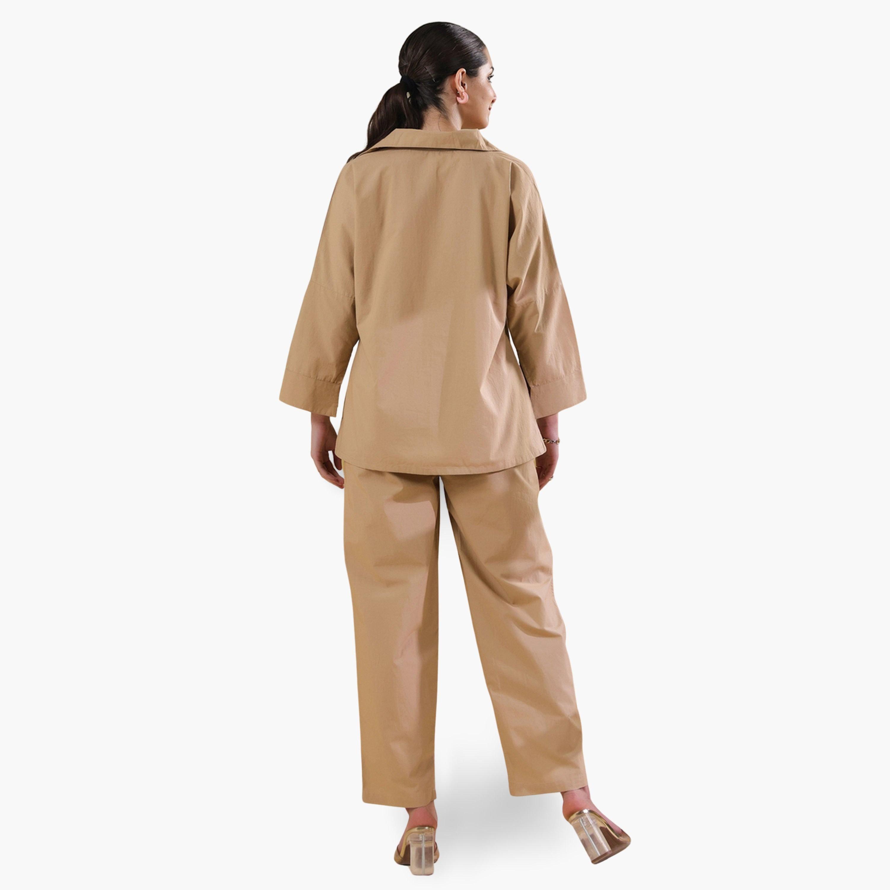 طقم نسائي من قميص وبنطال-women-clothing-coordsets-image-5