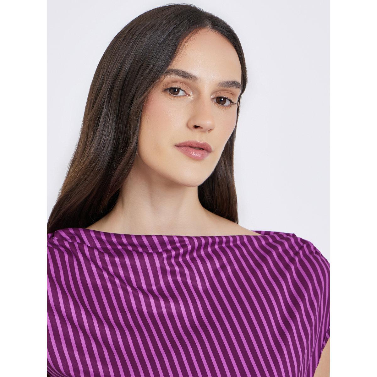 Styli Striped Short Sleeve Bodysuit-women-clothing-shirtsandblouses-blouses-image-4
