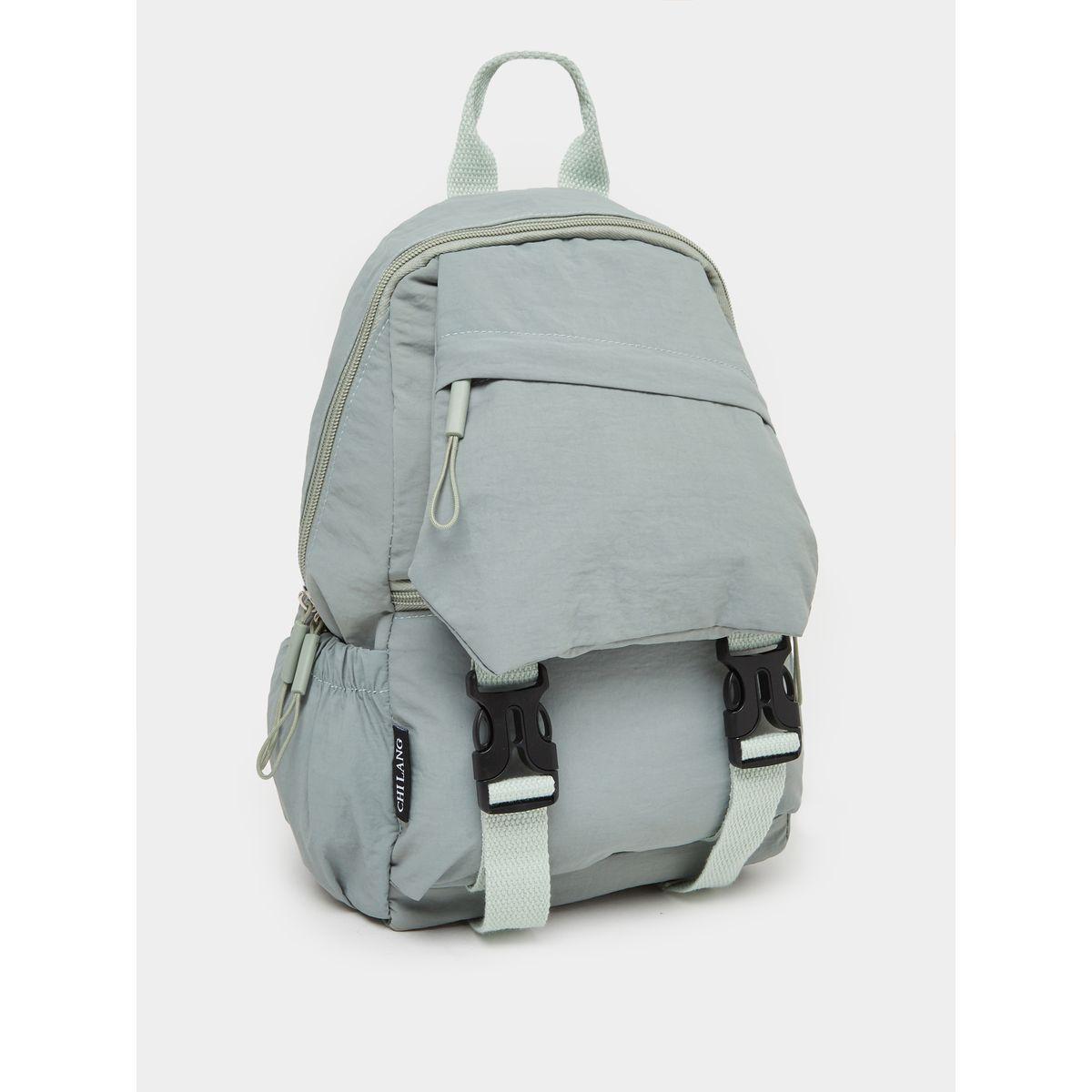 شنطة ظهر بتفاصيل جيوب مع إبزيم-women-bagsandwallets-backpacks-image-1
